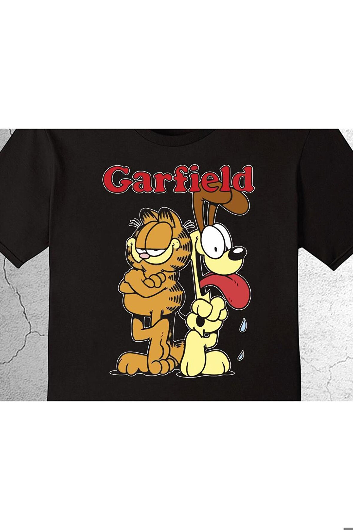 Garfield Dog Cat Kedi Çizgi Film Tişört Çocuk T-shirt