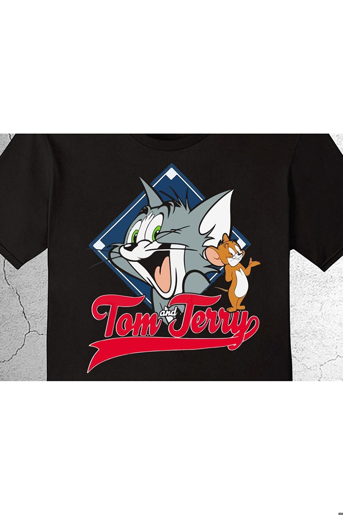Tom And Jerry Kedi Fare Çizgi Fİlm Tişört Çocuk T-shirt
