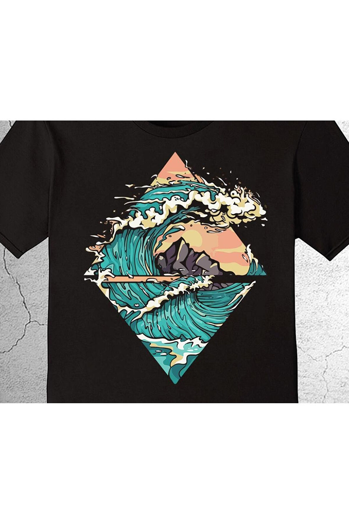 Sea Deniz Dalga Surf California Tişört Çocuk T-shirt