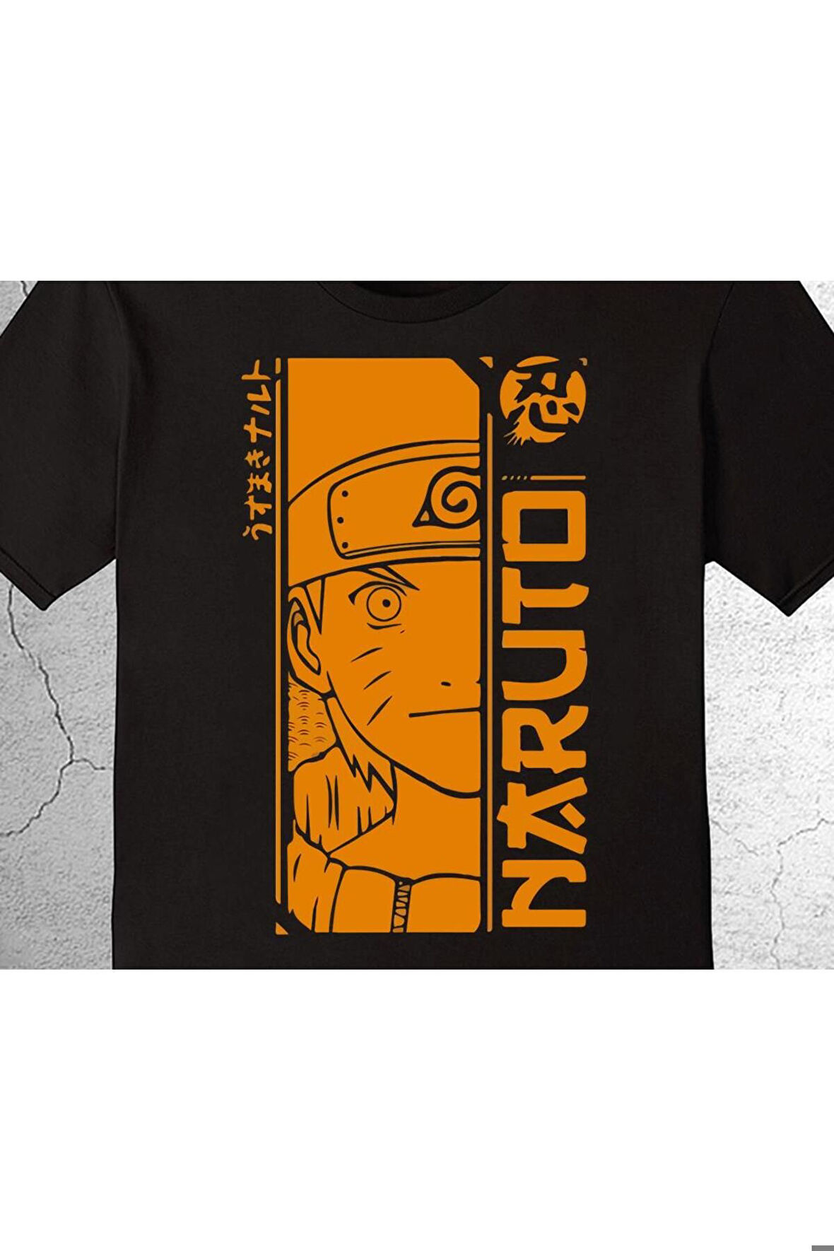 Naruto Itachi Anime Manga Japanese Logo Tişört Çocuk T-shirt