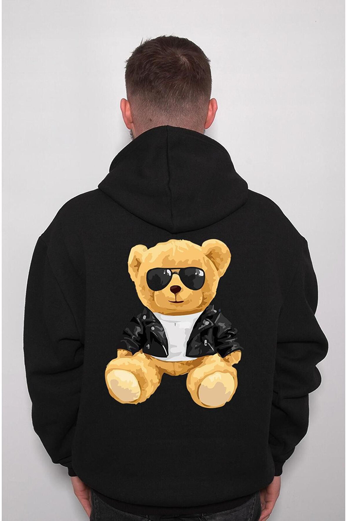 Ayı Ted Bear Teddy Panda Cool Sweatshirt Unisex Kapüşonlu Hoodie