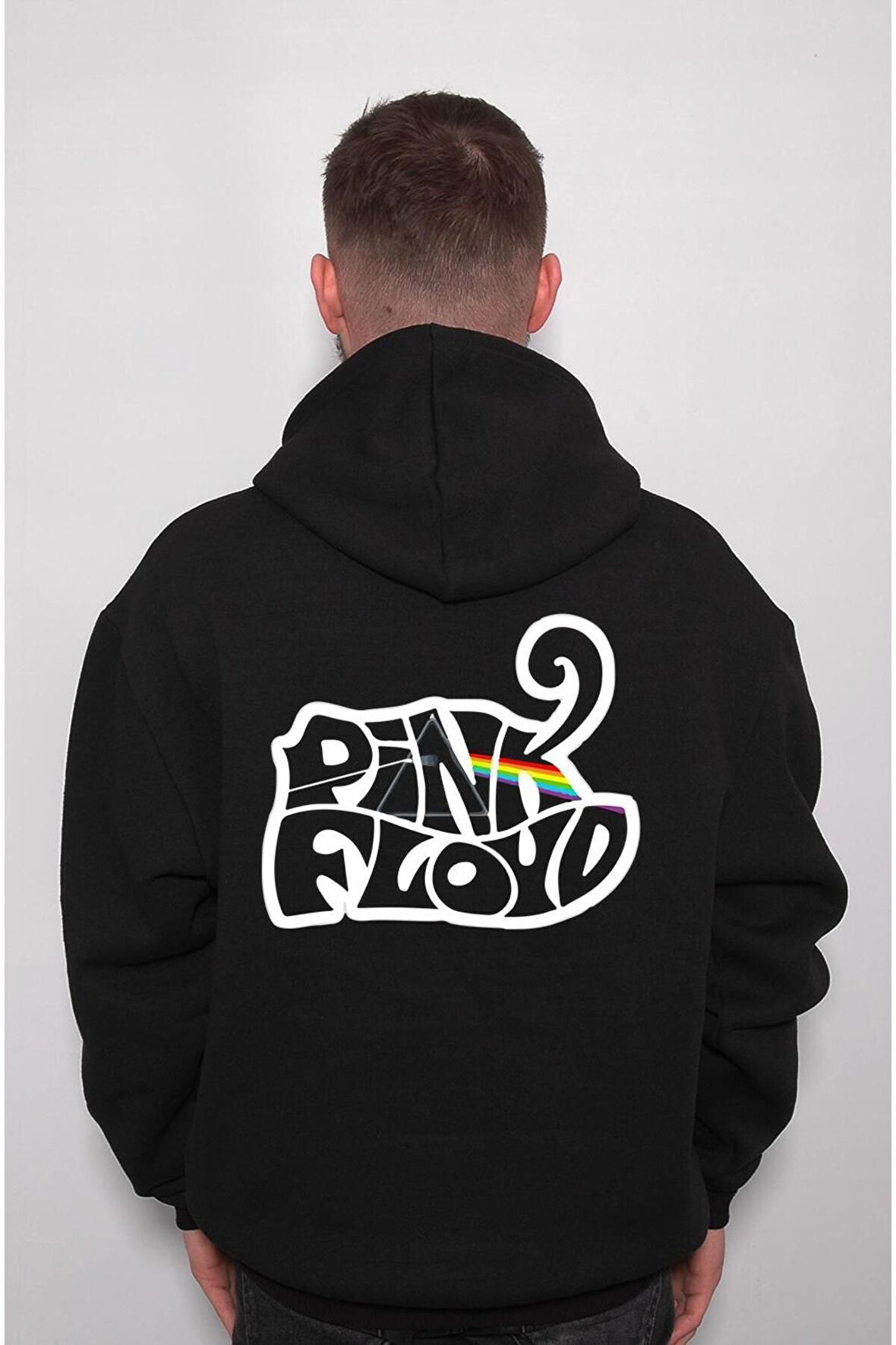 Pink Floyd Music Group Logo Sweatshirt Unisex Kapüşonlu Hoodie