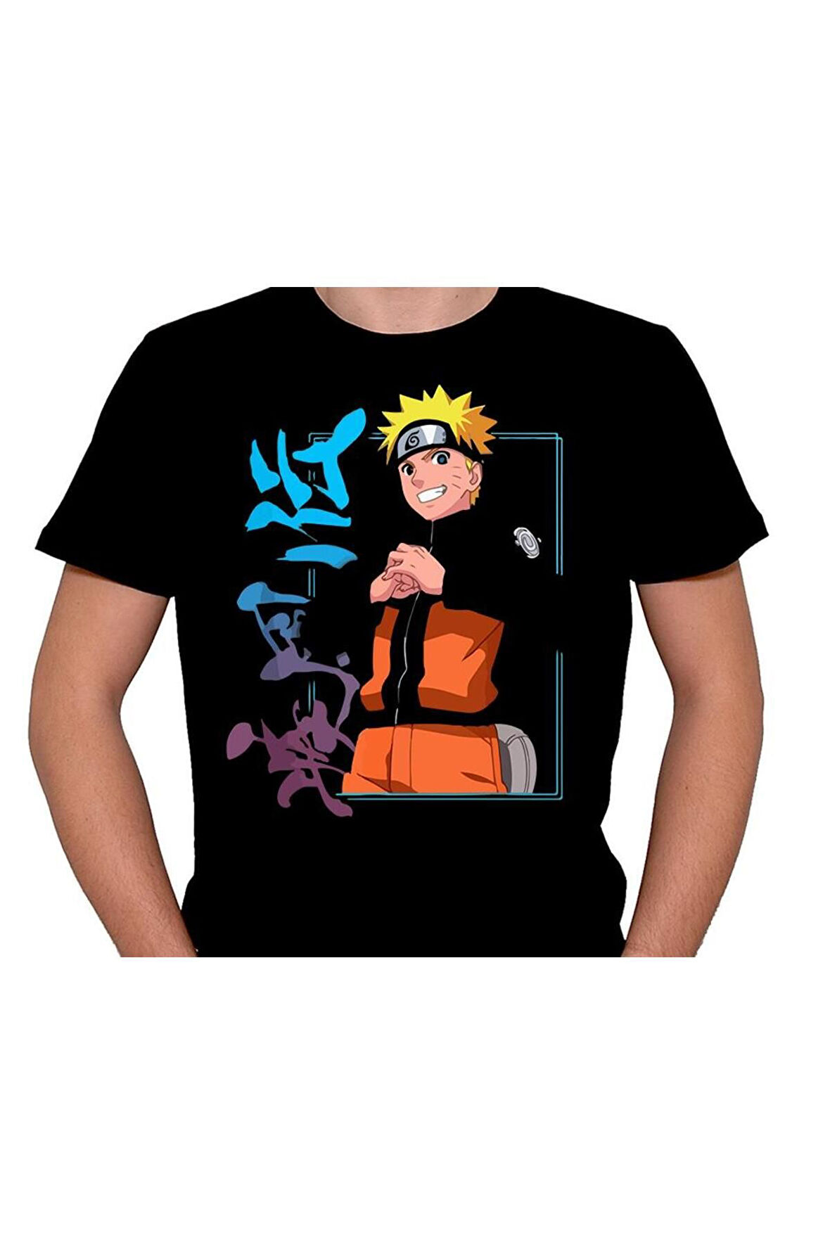 Naruto Kakashi Anime Japanese Japan Korea Dizi Tişört Unisex T-shirt