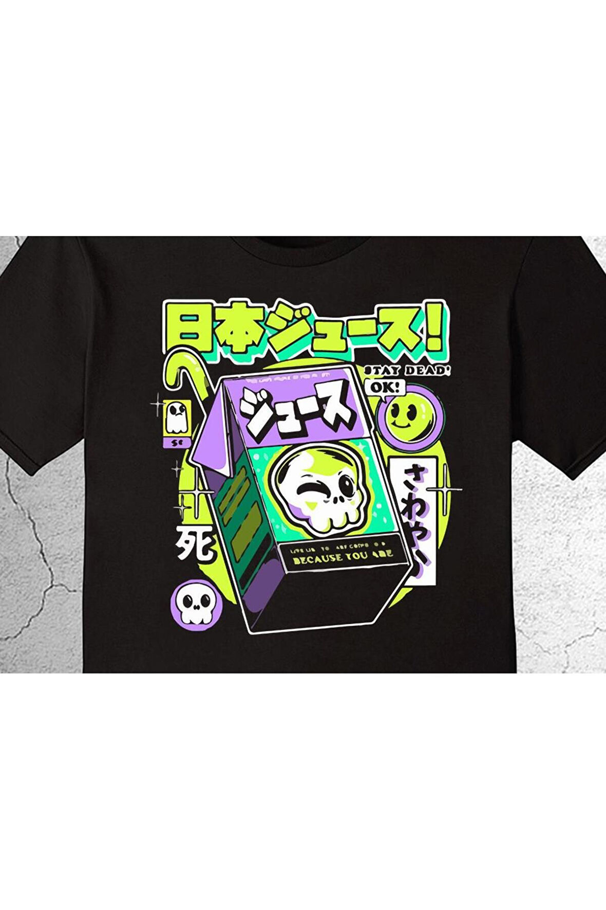 Japanese Juice Kids Japan Happy Tişört Çocuk T-shirt