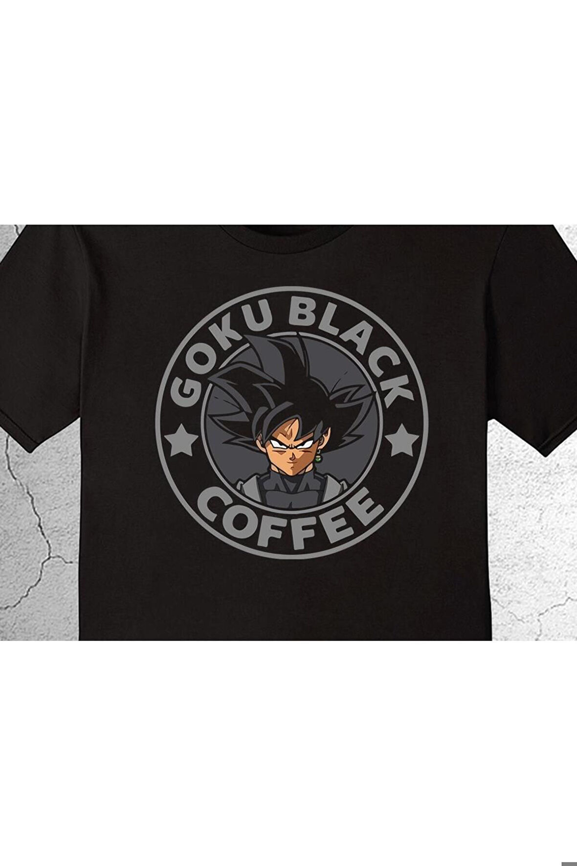 Goku Anime Black Coffee Japan Japanese Tişört Çocuk T-shirt