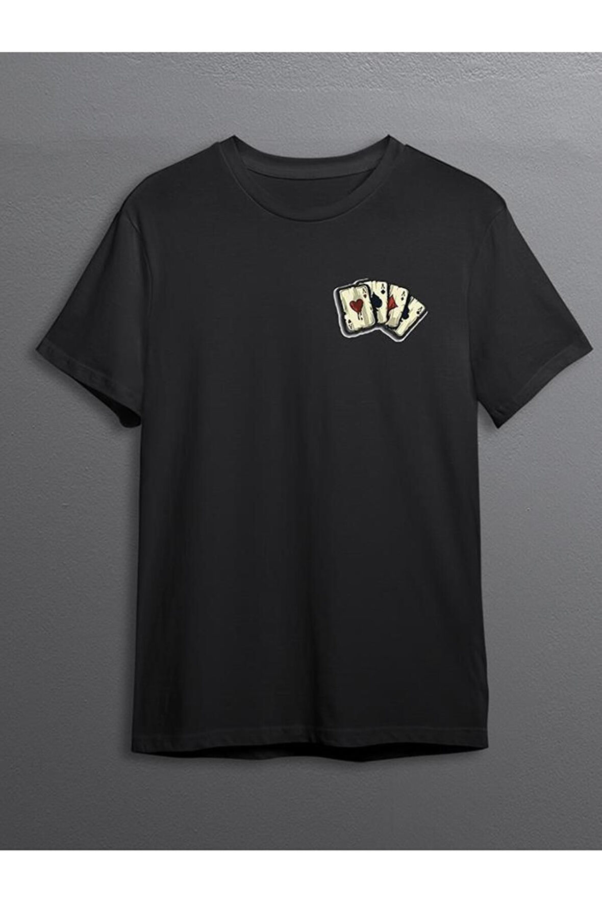 Poker Blackjack 21 İskambil Kağıdı Tişört Unisex T-shirt