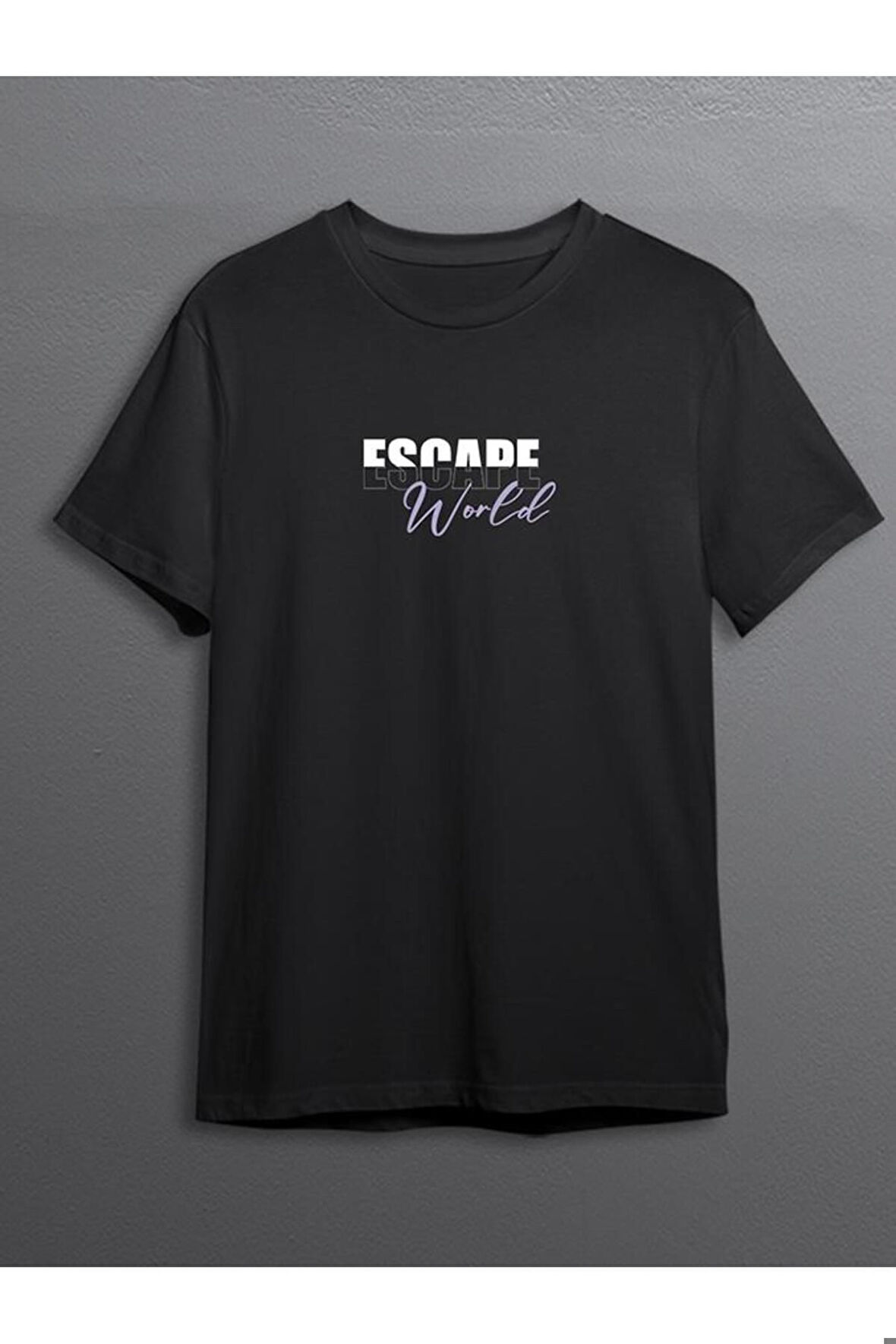 Escape World Dünyadan Kaçış Tişört Unisex T-shirt