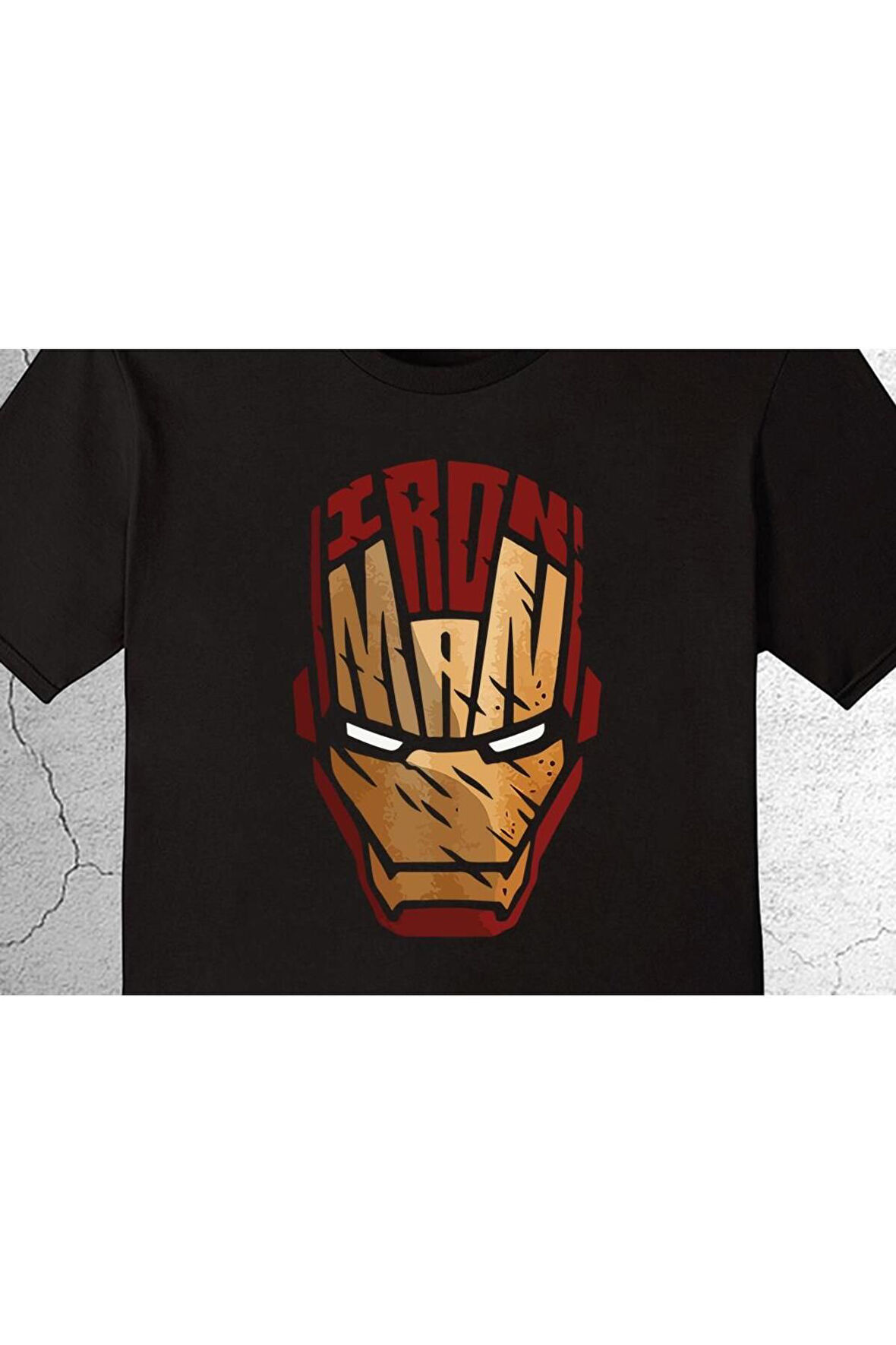 Iron Man Demir Adam Süper Kahraman Tişört Çocuk T-shirt