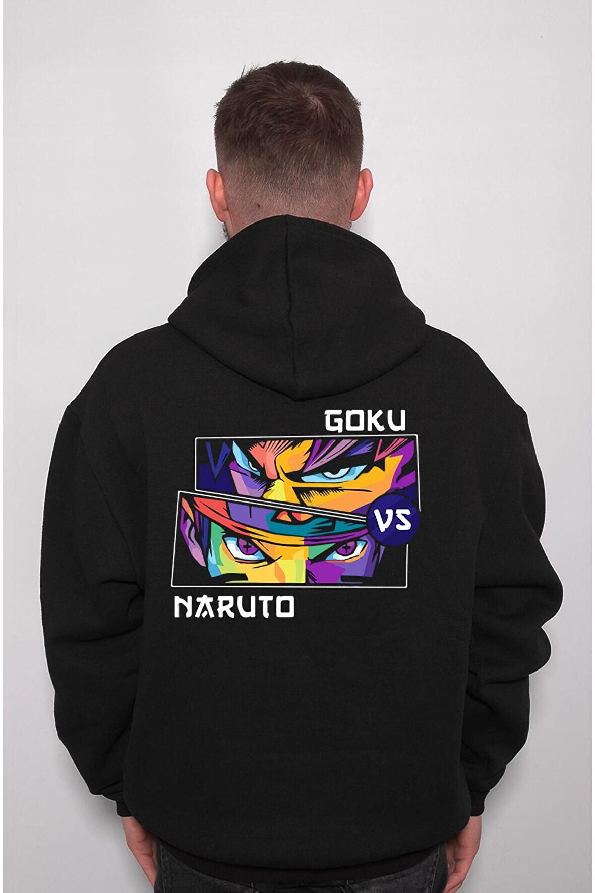 Naruto Kakashi Goku Anime Japan Japanese Korea Dizi Sweatshirt Unisex Kapüşonlu Hoodie