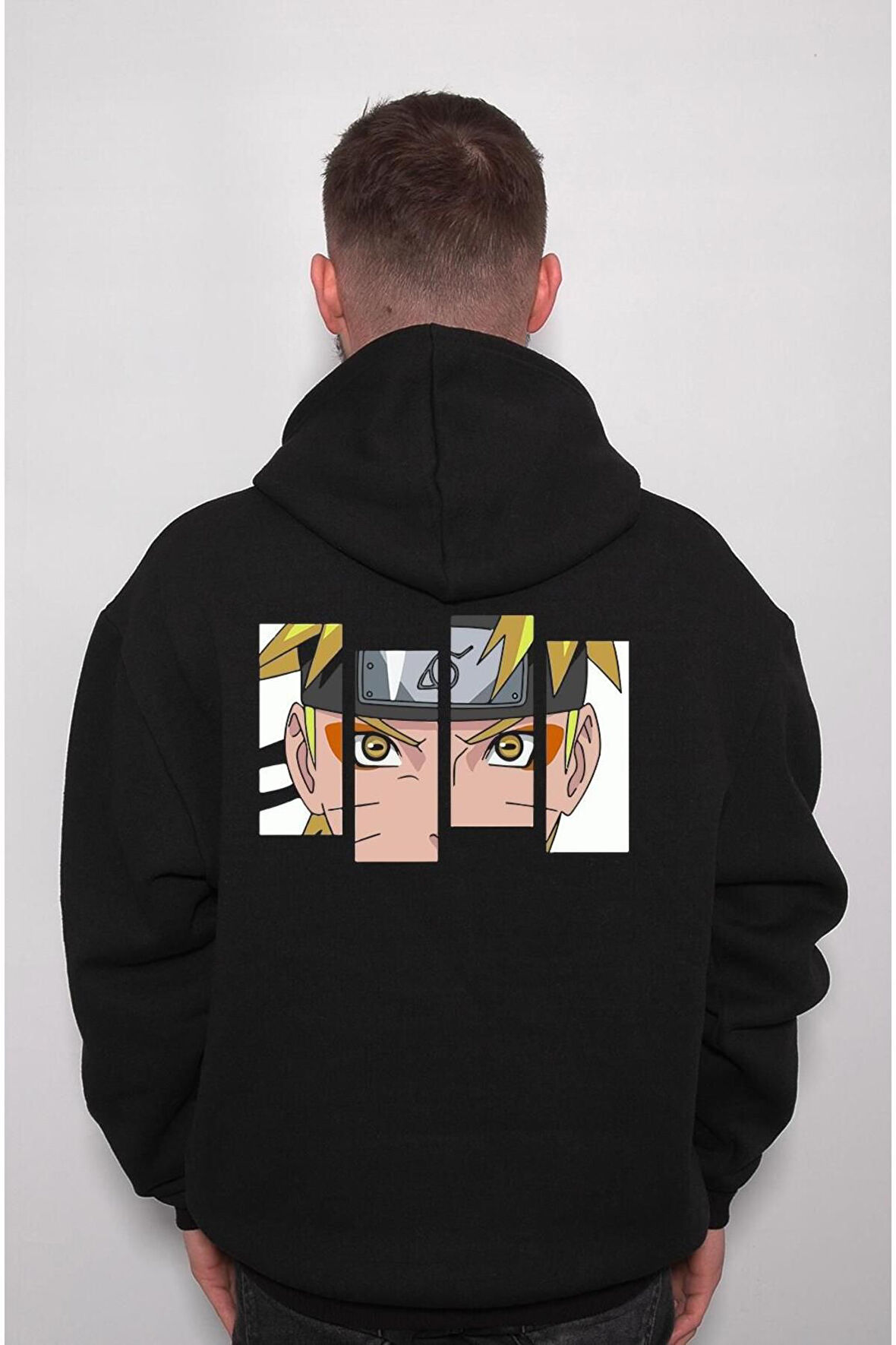 Anime Naruto Kakashi Korea Japan Japanese Dizi Sweatshirt Unisex Kapüşonlu Hoodie