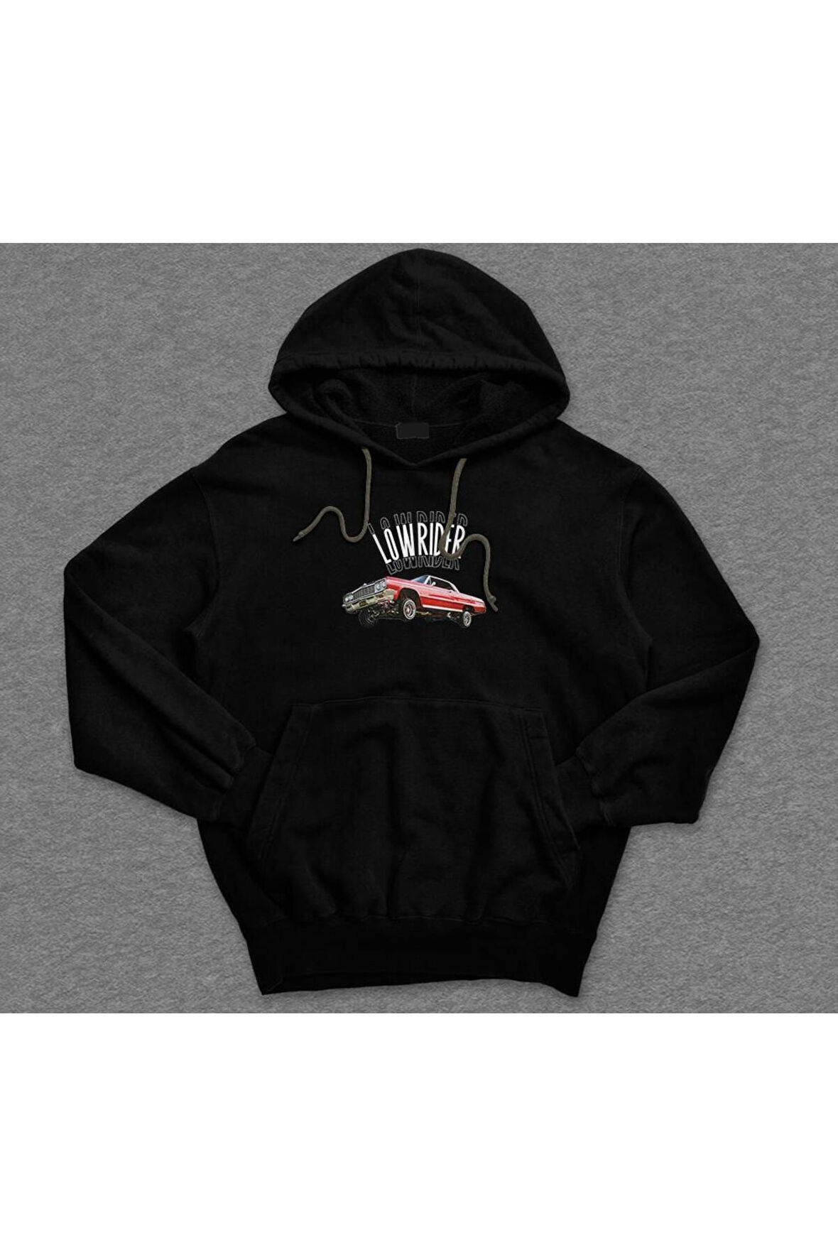 Lowrider Classic Car Klasik Araba Gang Gansta Sweatshirt Unisex Kapüşonlu Hoodie