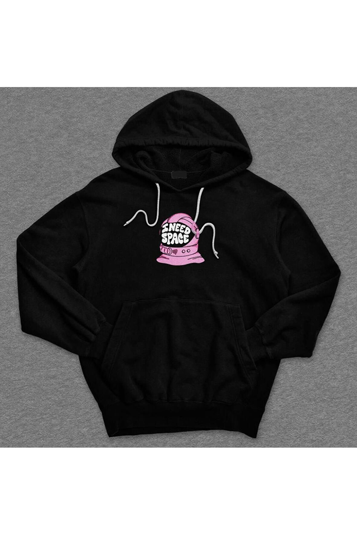 I Need Space Astronot Uzay Cosmos Sweatshirt Unisex Kapüşonlu Hoodie