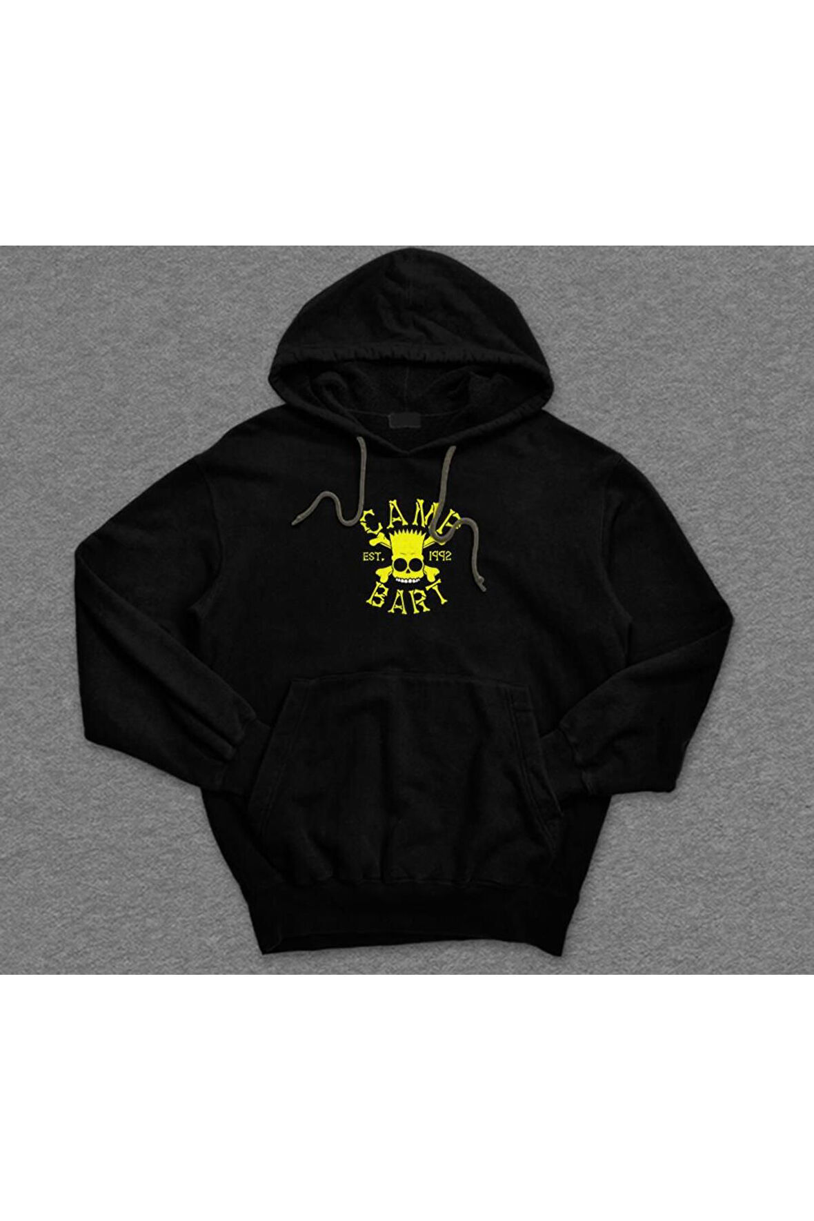 Simpson Bart Simpsons Camp 1992 Sweatshirt Unisex Kapüşonlu Hoodie