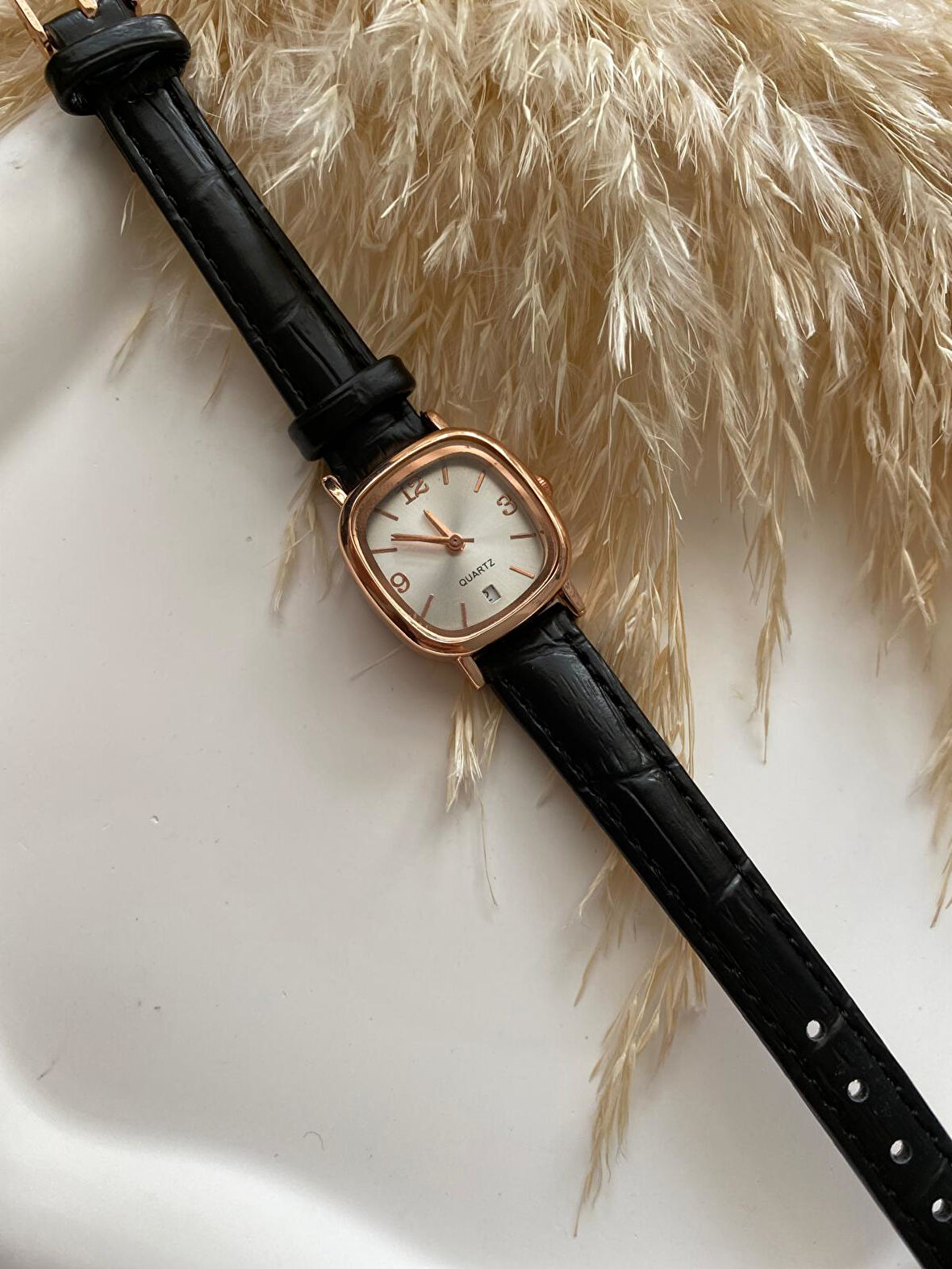 Bs Stıll Vintage Kadın Kol Saati Retro Minimal Deri Dordon 1 Adet