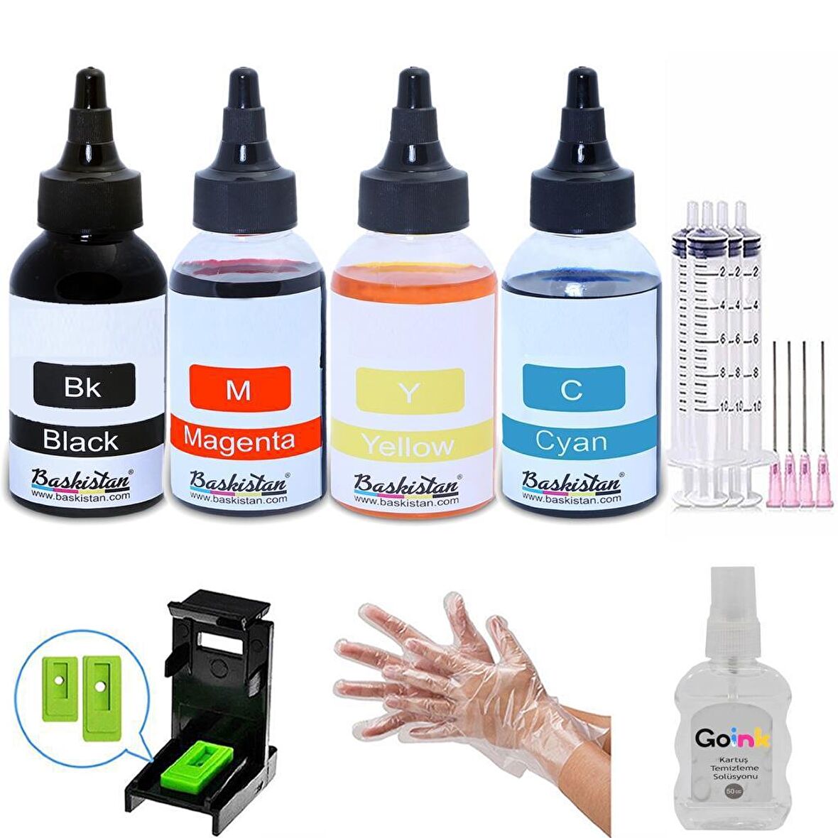 Hp Uyumlu Kartuş Dolum Seti