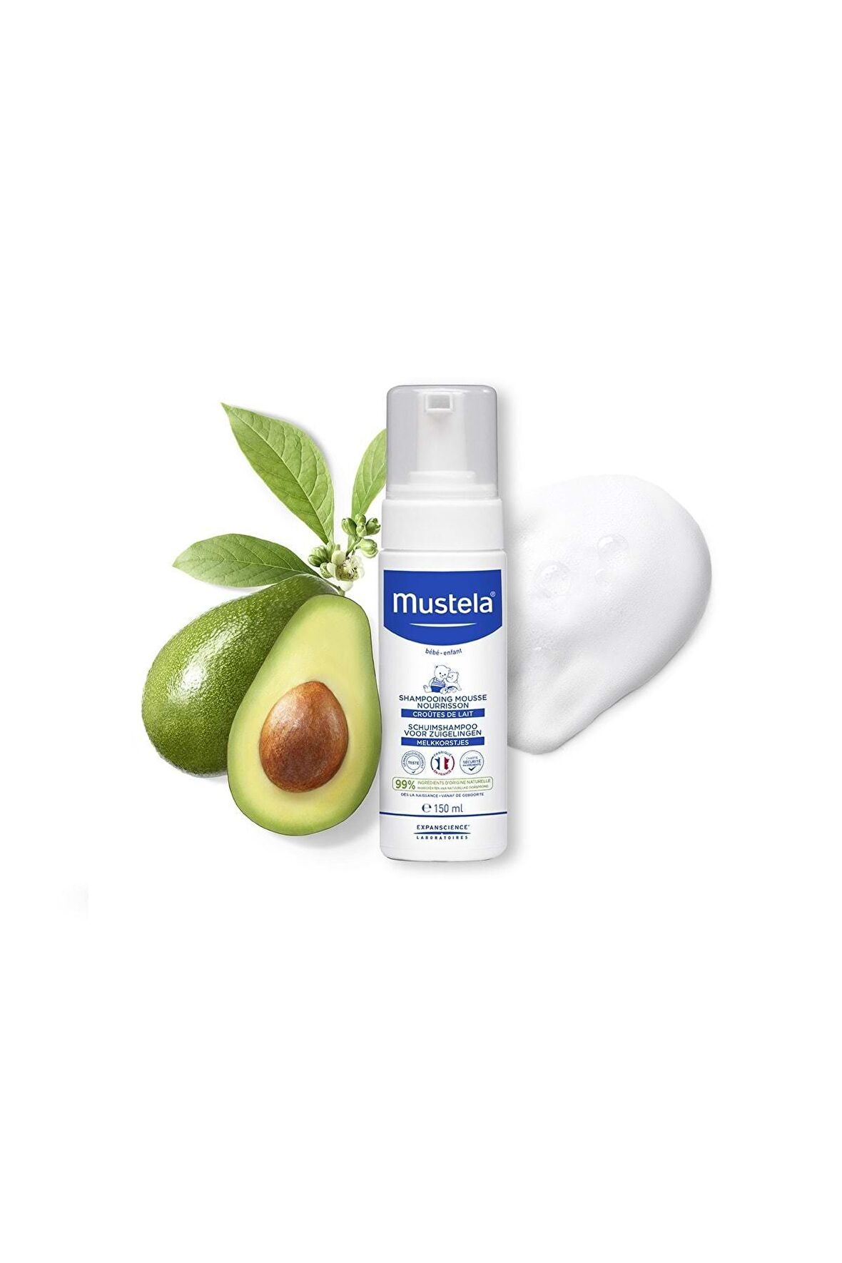 Foam Shampoo For Newborn Yeni Doğan Köpük Şampuanı 150 ml