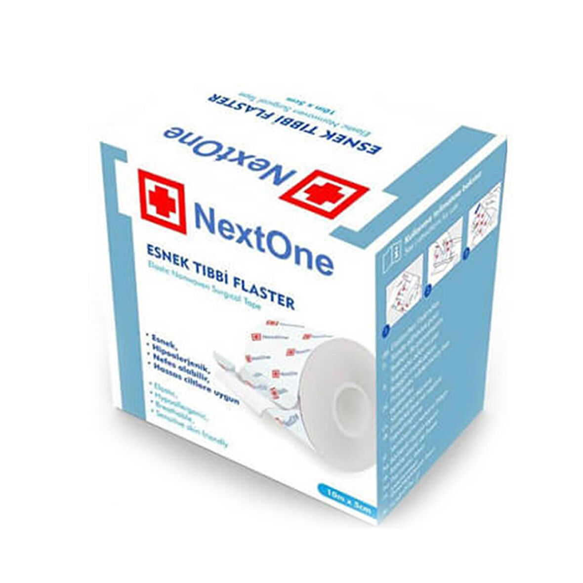 Nextone Hipoalerjenik Tıbbi Esnek Plaster 15cm x 10m 1 Adet