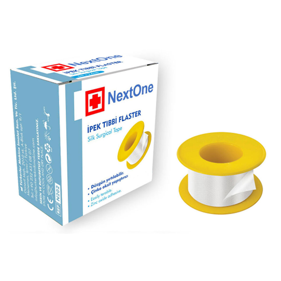 Nextone Tıbbi İpek Plaster 10cm x 5m 1 Adet