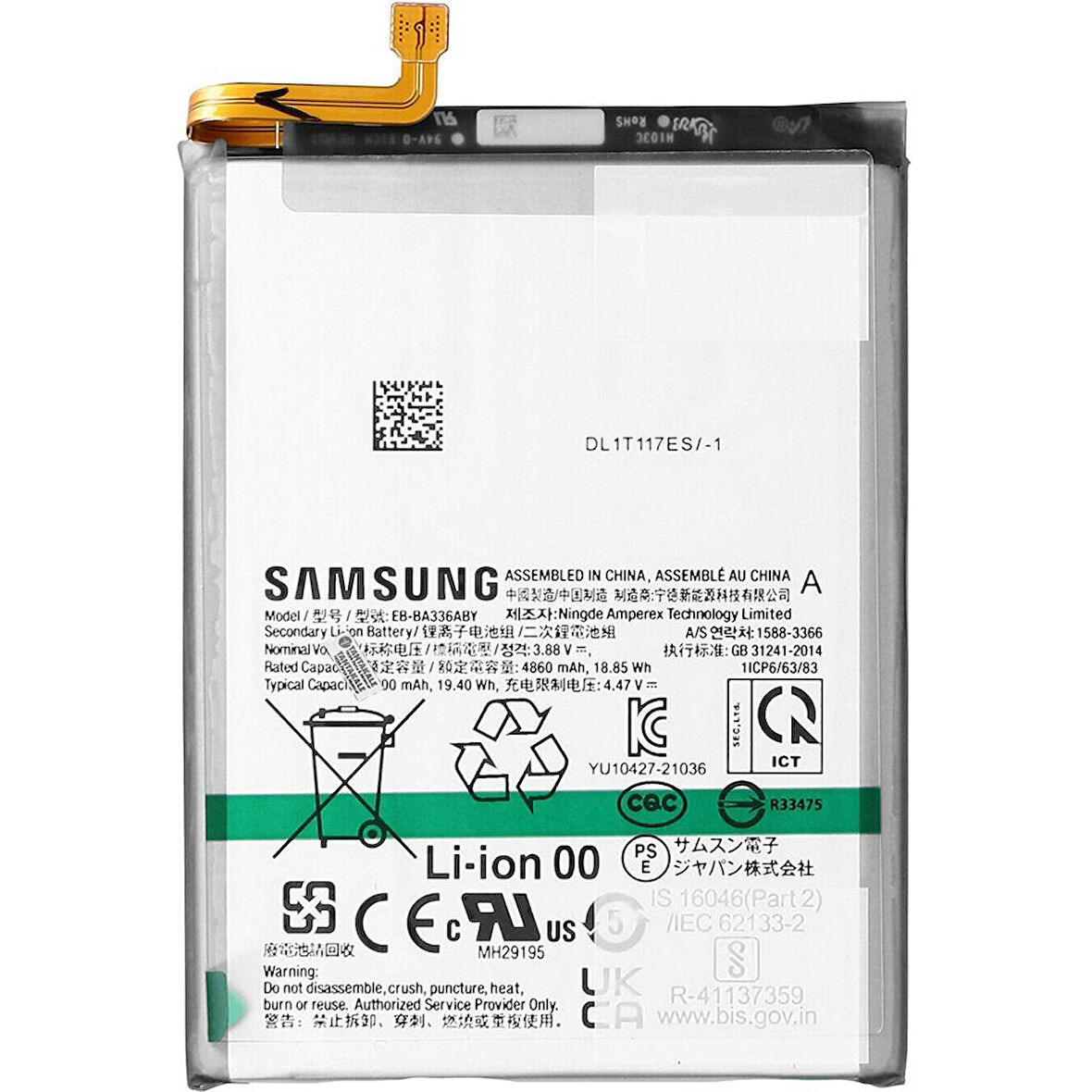 Samsung Galaxy A53 5G SM-A536 Batarya Pil - Orjinal
