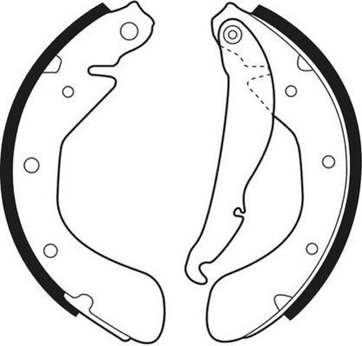 Beser Bs21018 Arka Fren Balatası Pabuc Corsa A B Tıgra Astra F