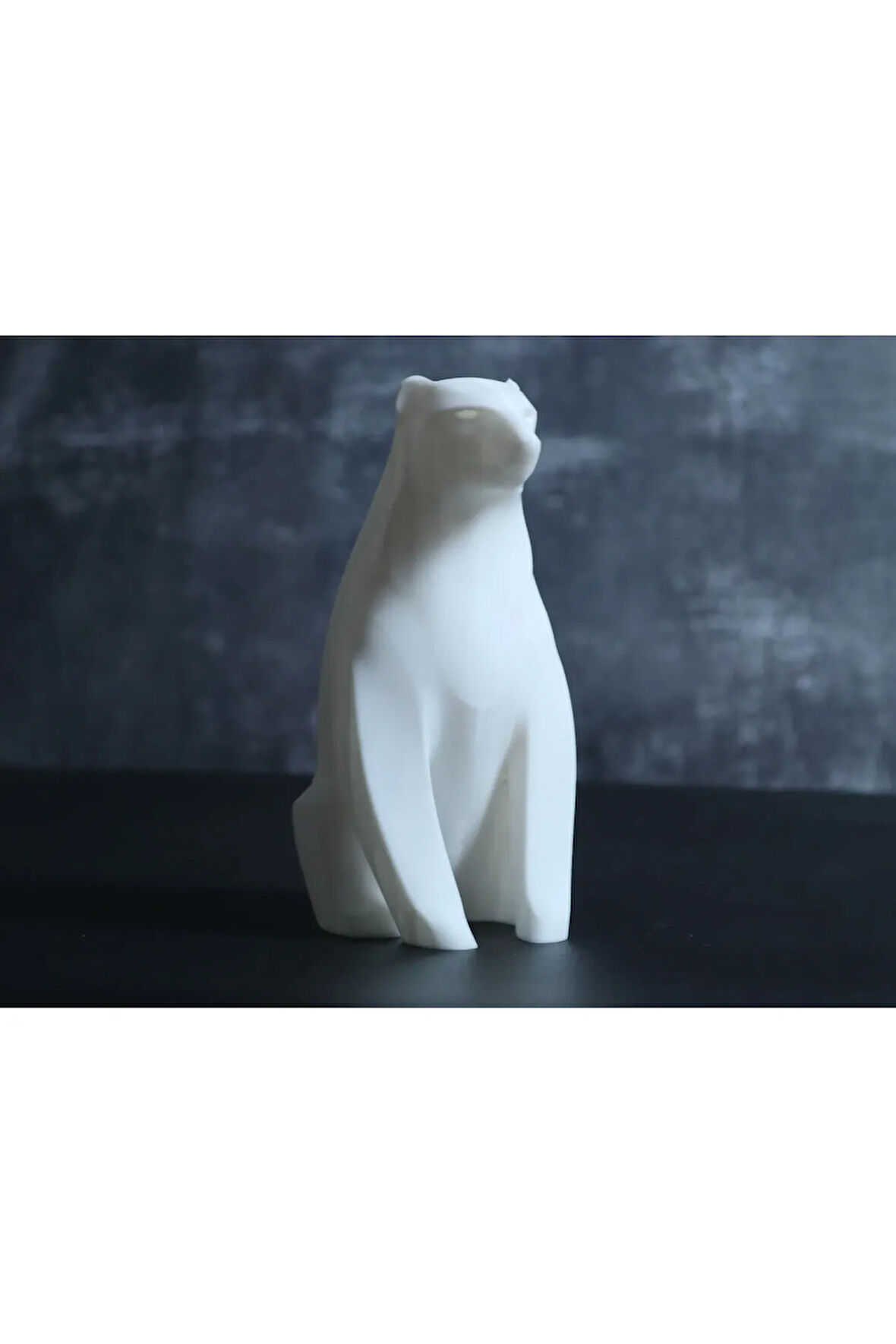 Just3dprintings Minimalist Polar Ayı Biblo