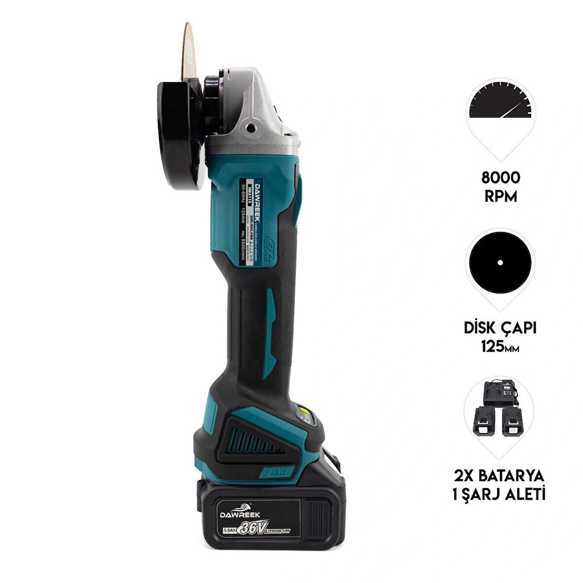 Şarjlı Spral MK36 