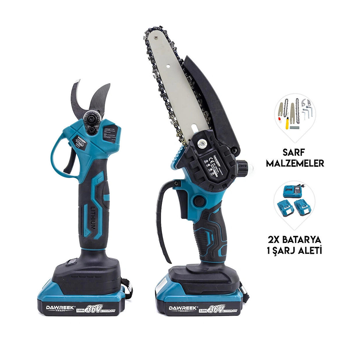 İkili Set MK36 (Ağaç Budama+Bağ Makası)