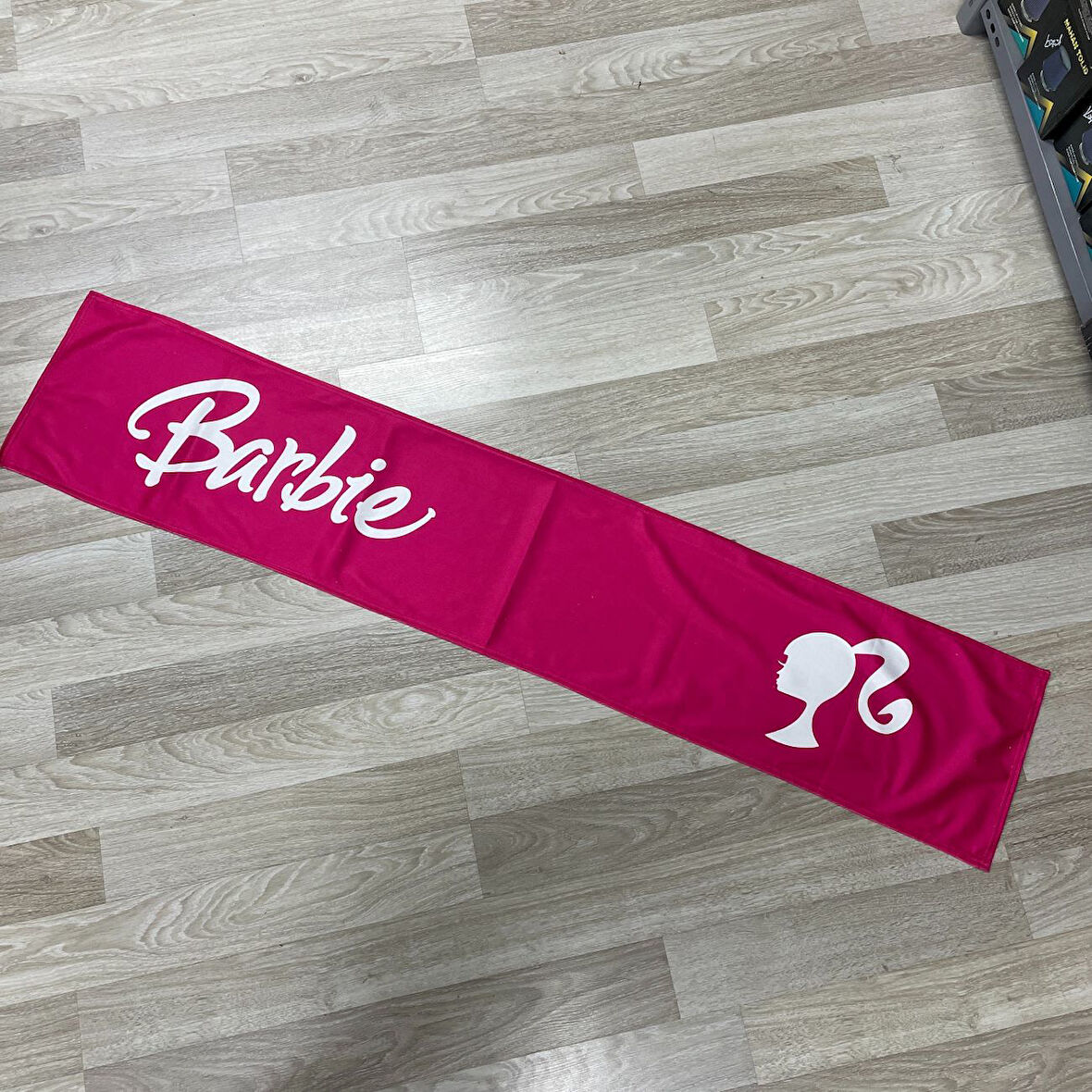 BARBİE BARBY Baskılı TORPİDP HAVLUSU ÖRTÜSÜ PEMBE