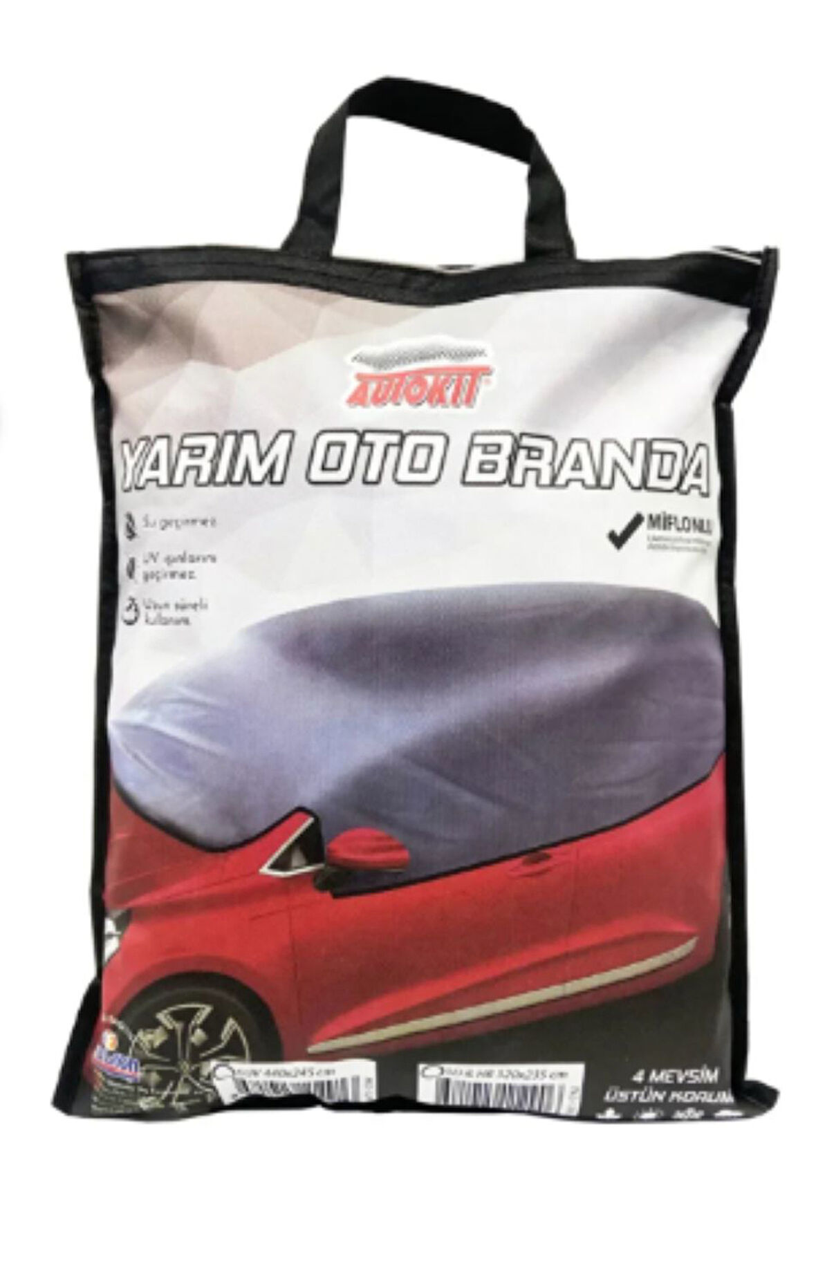 Yarim Araba Brandasi Mifronlu KIŞLIK SU GEÇİRMEZ Sd & Hb 320x235 Cm