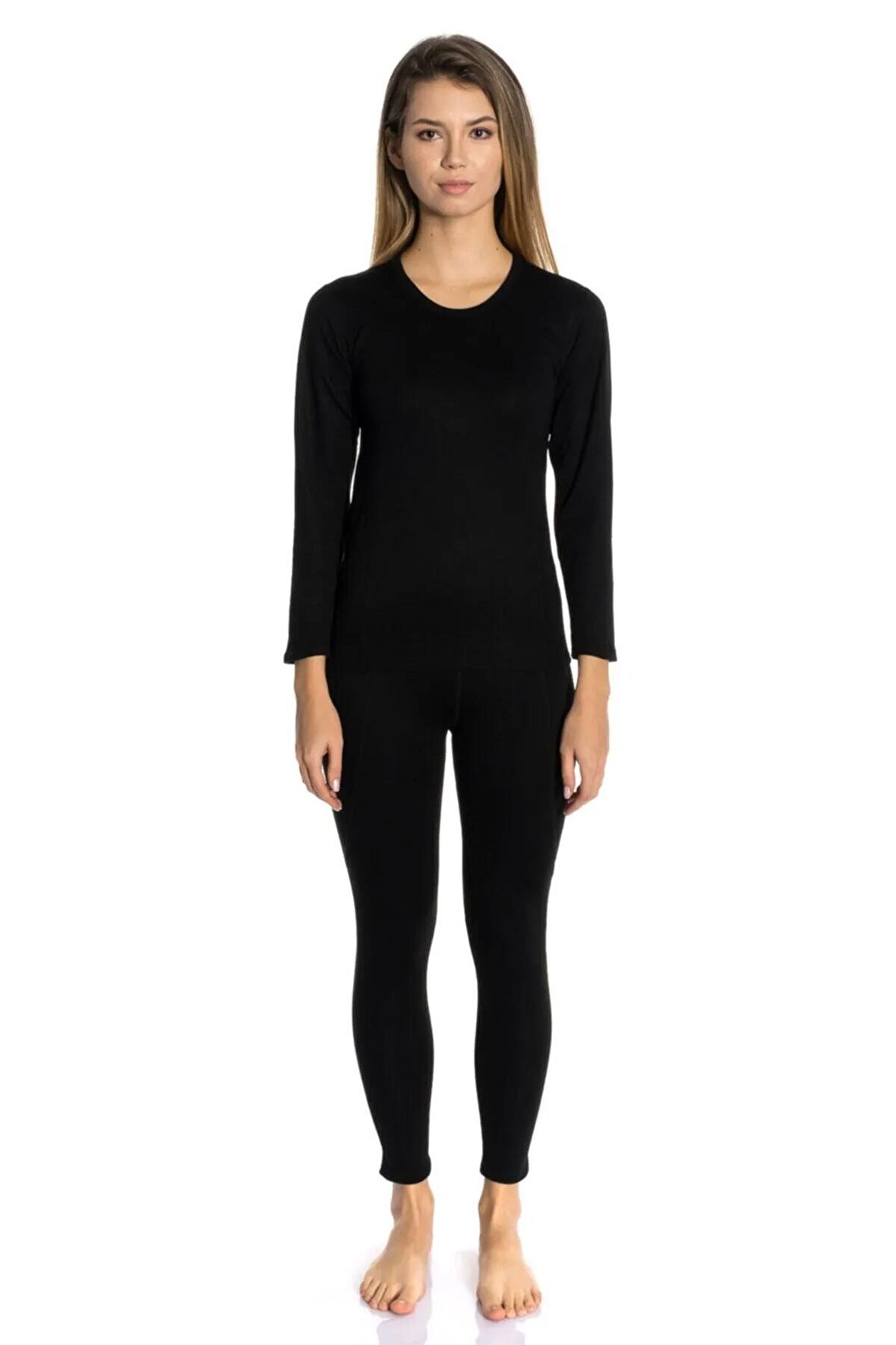 Thermal Uzun Kol Takım (siyah)