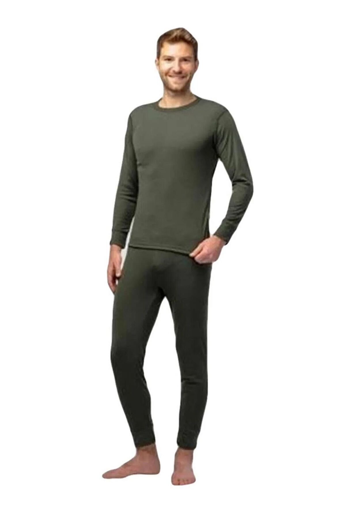 Erkek Haki Termal Takım