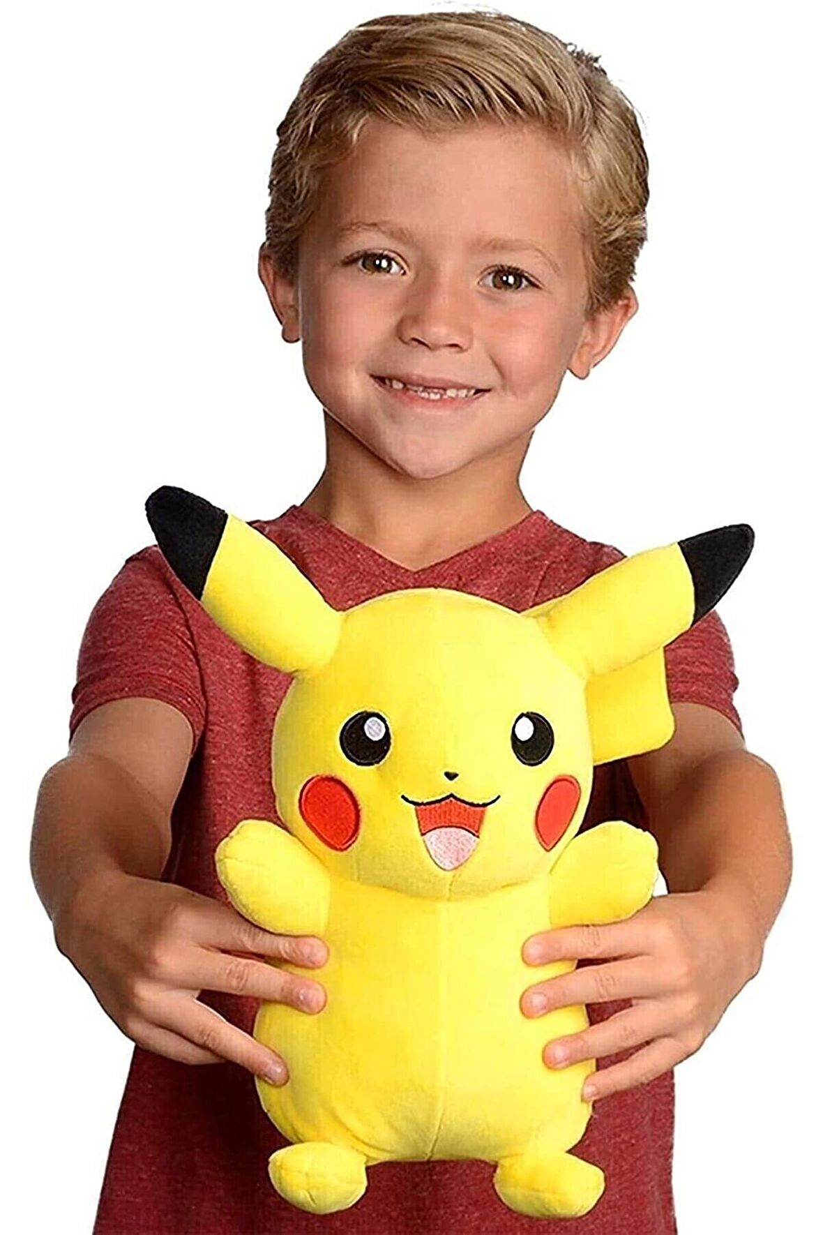 Ithal Kumaş Pokemon Go Pikachu Figür Peluş Oyuncak Büyük Boy Uyku & Oyun Arkadaşı Pikachu 26 Cm