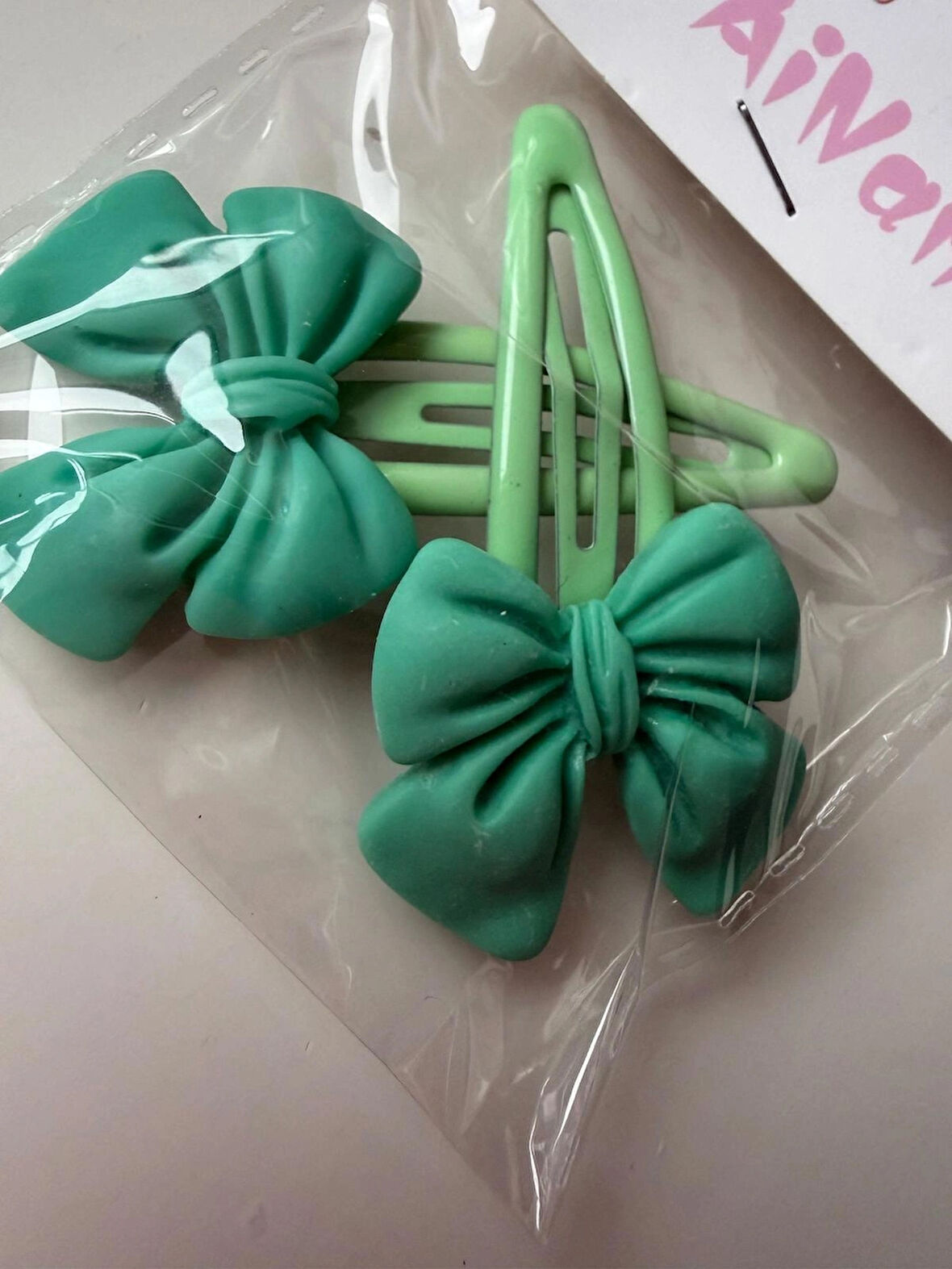 Renkli Çıtçıtlı 2'li Fiyonk Toka