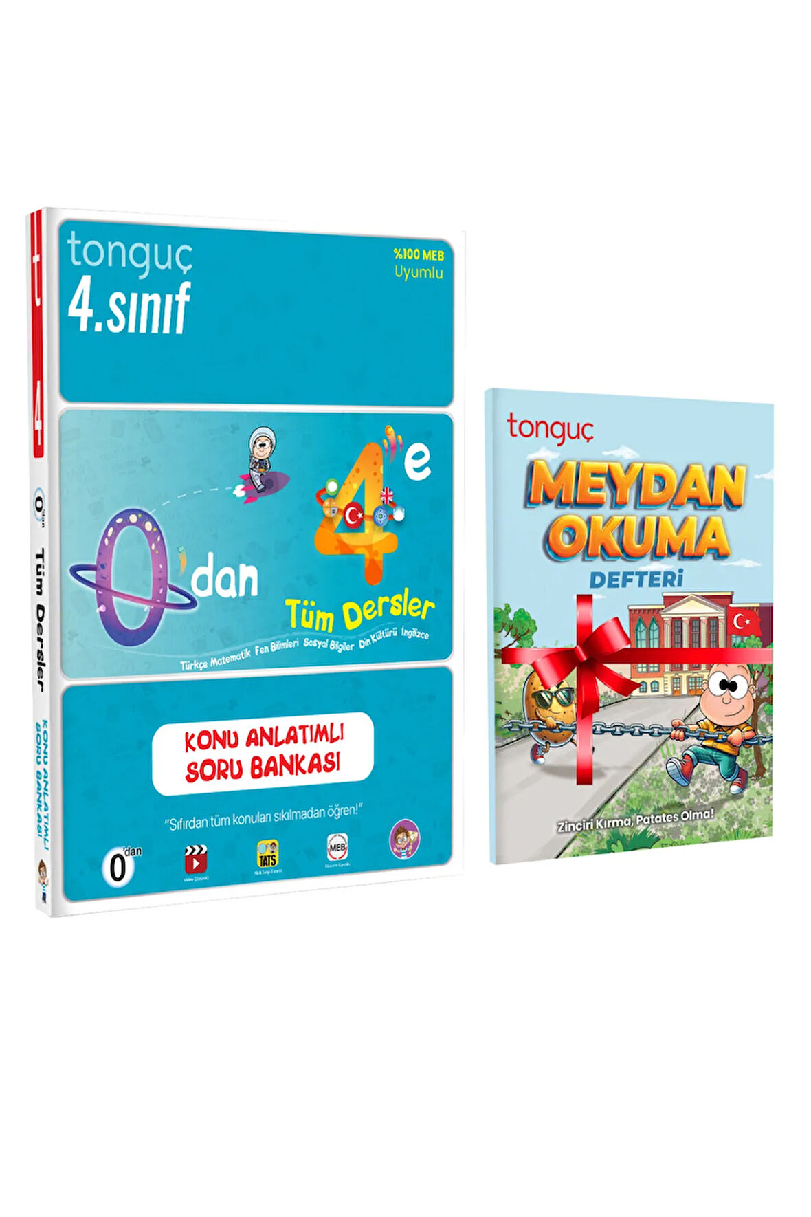 0'dan 4'e Konu Anlatımlı Soru Bankası Ve Meydan Okuma Defteri HEDİYELİ