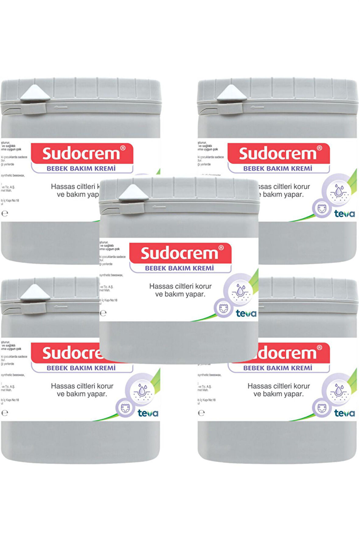 Sudocrem Bebek Bakım Kremi 400 Gr 5 Adet