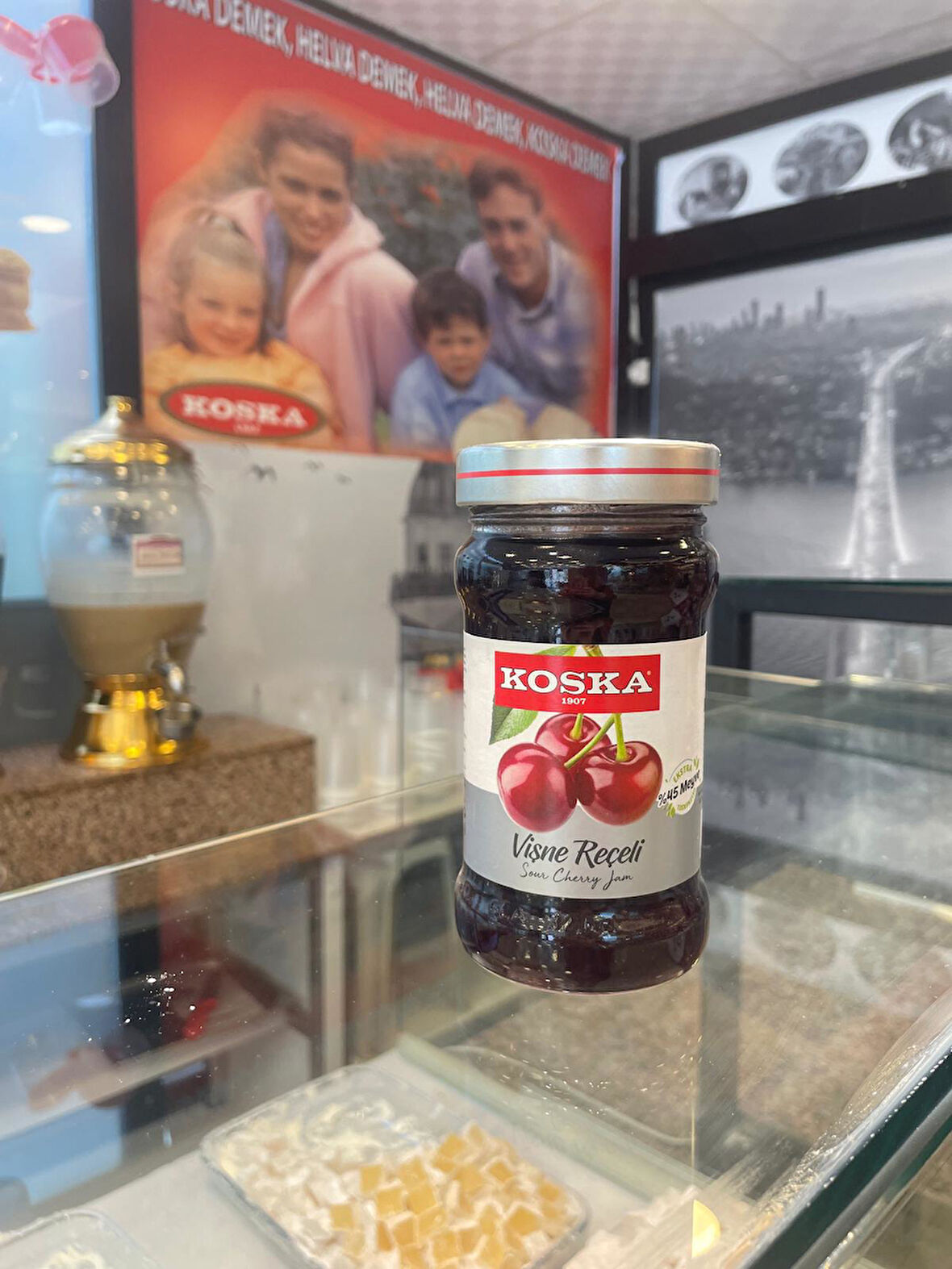 KOSKA VİŞNE REÇELİ 380 GR 3 ADET