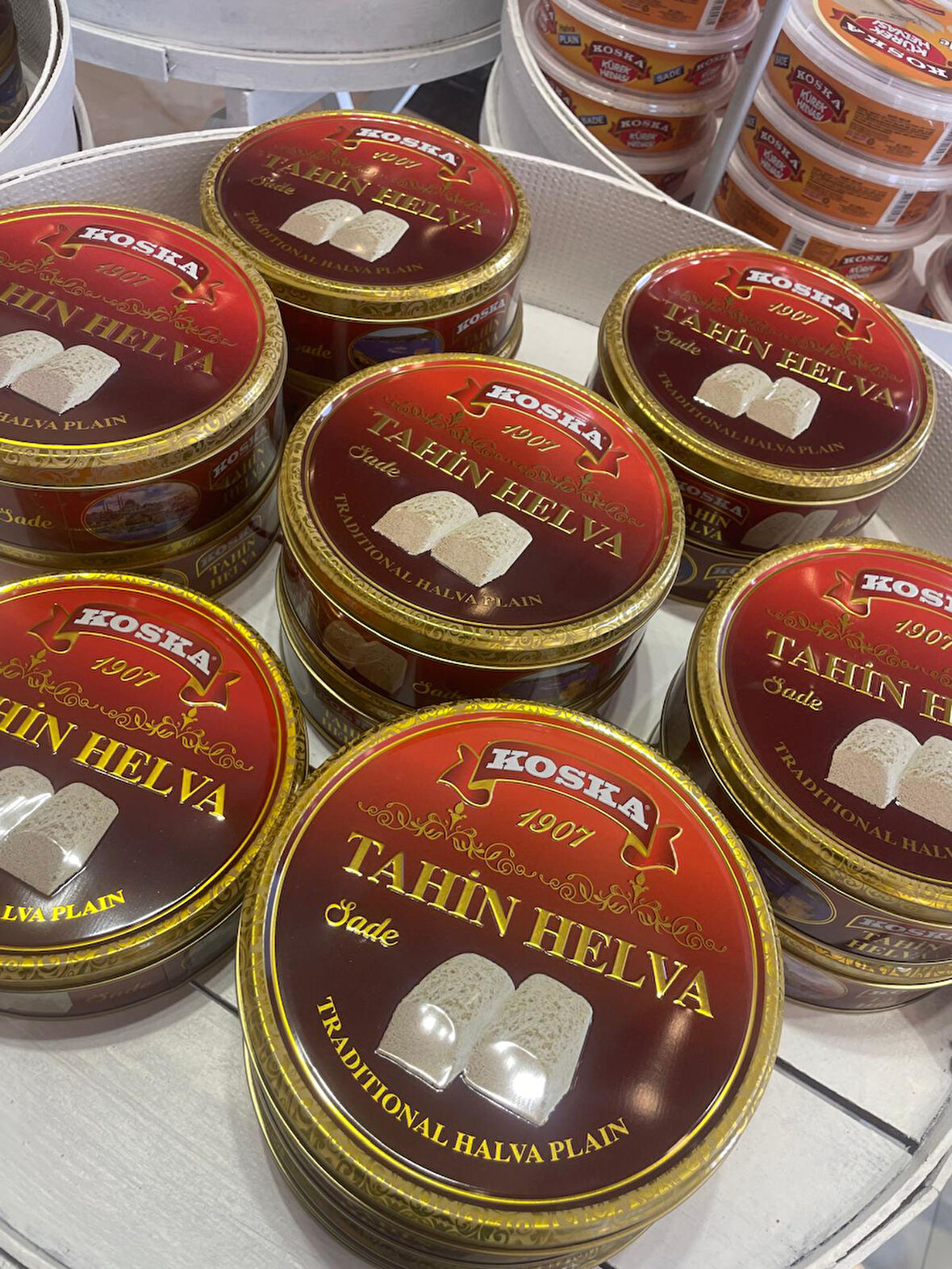 KOSKA TENEKE SADE HELVA 400 GR 1 ADET