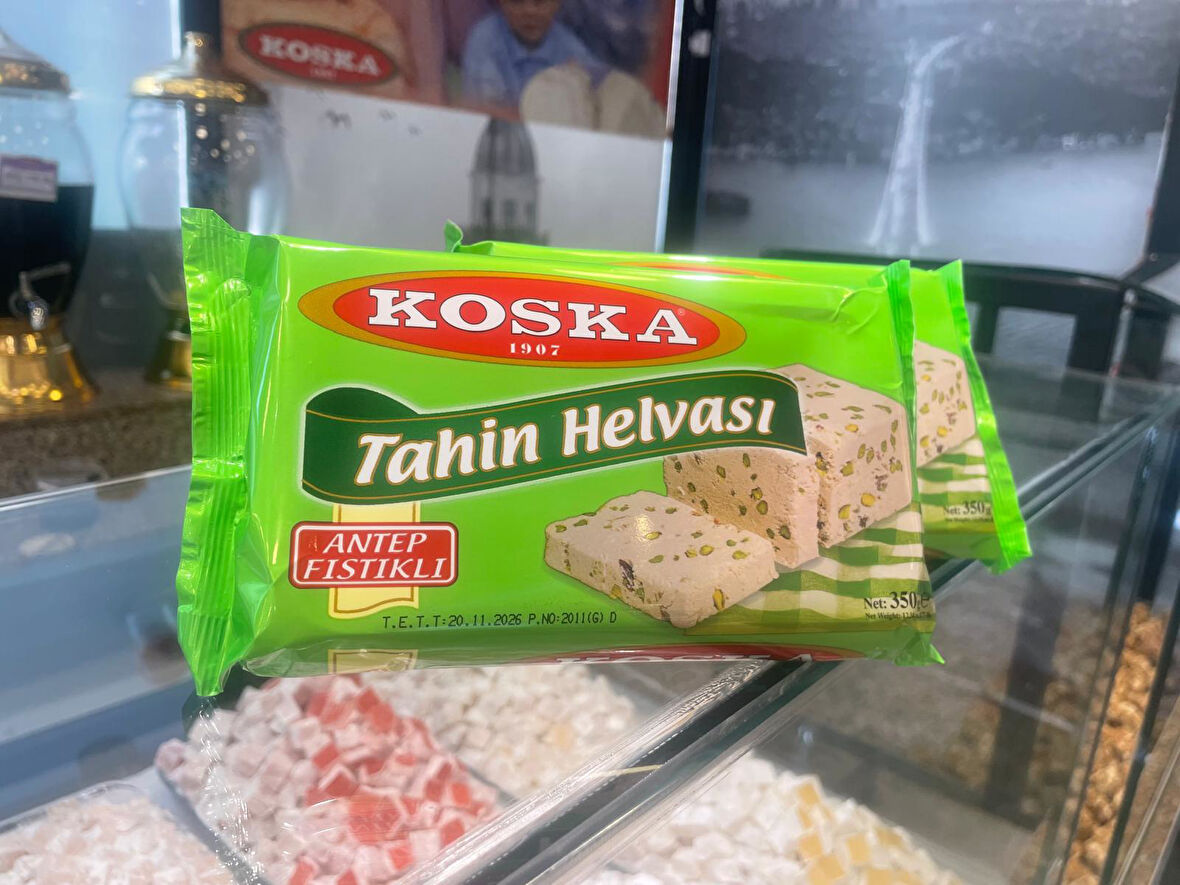 KOSKA PAKET FISTIKLI HELVA 350 GR 1 ADET