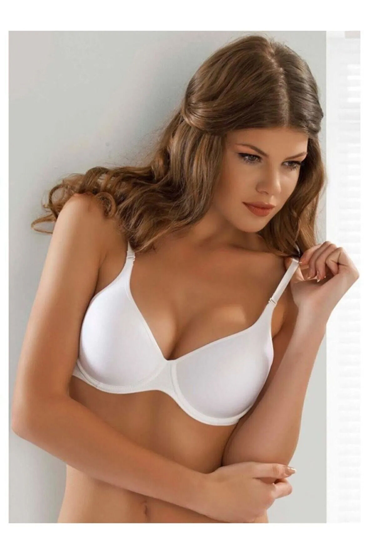 9600 Jasmin Desteksiz Mikro Sütyen 100-beyaz