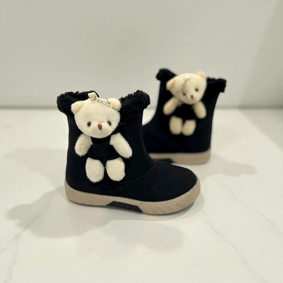 KIZ ÇOCUK KAYMAZ TABAN AYICIKLI BOT 