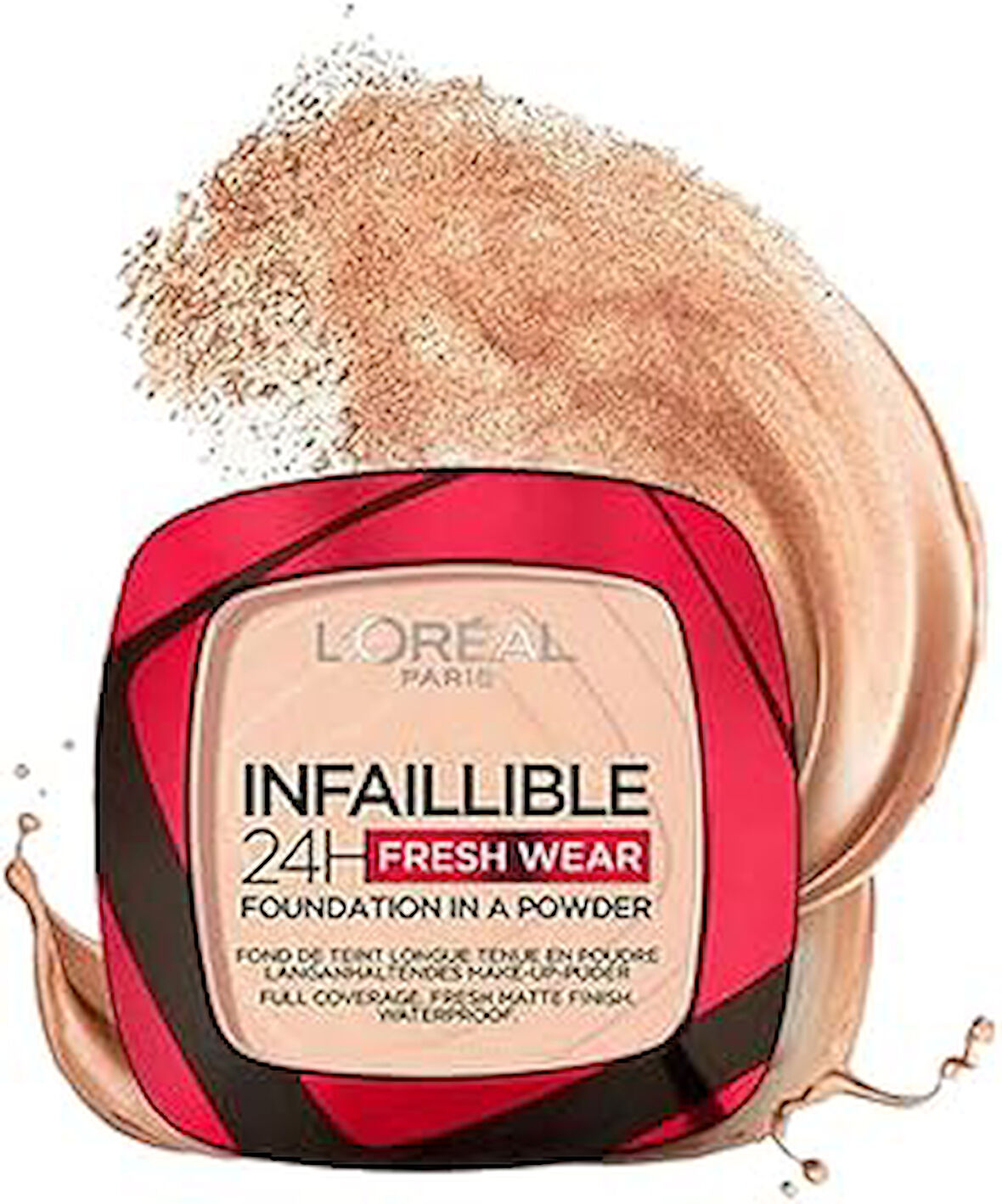 L’Oréal Paris Infaillible 24H Fresh Wear Pudra Fondöten 180 Rose Sand