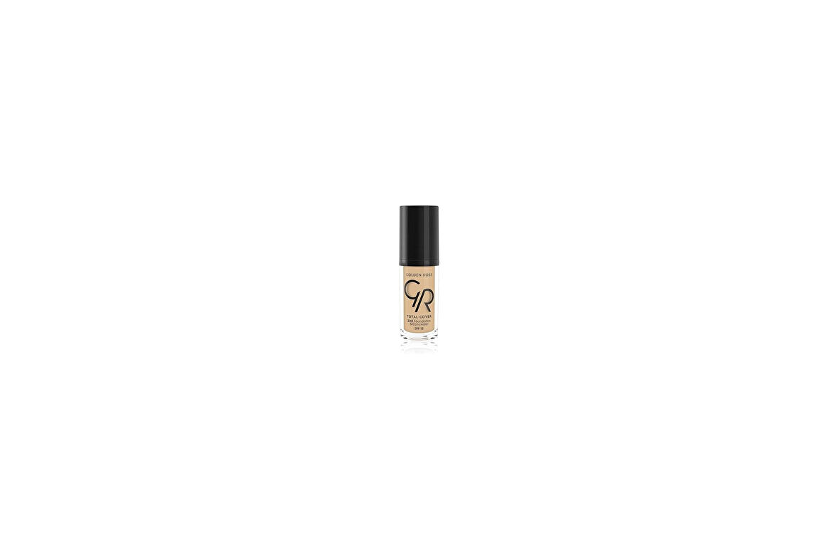 Rose Total Cover 2In1 Foundation&Concealer No:11 1 Paket