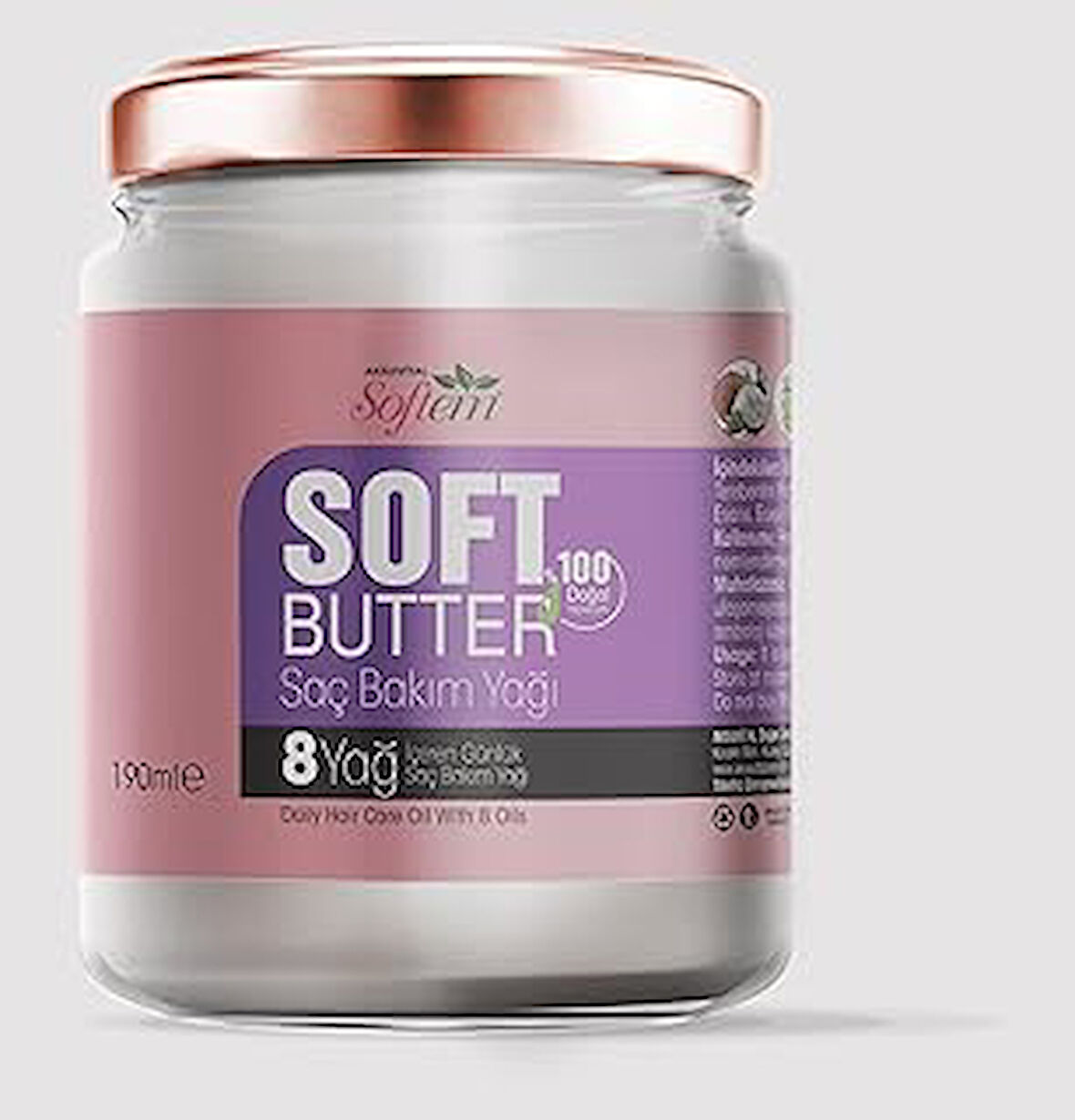 SOFTBUTTER SAC BAKIM YAĞI - 190ML Soft Butter