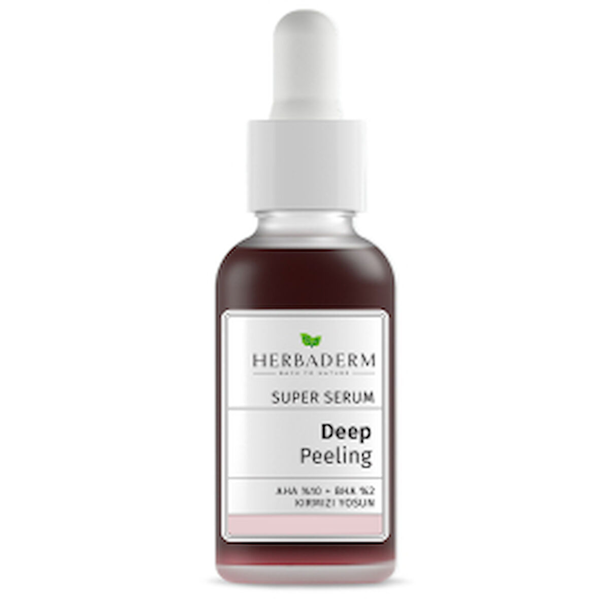 Herbaderm Super Serum Deep Peeling - Aydınlatıcı Yüz Peelingi 30ml