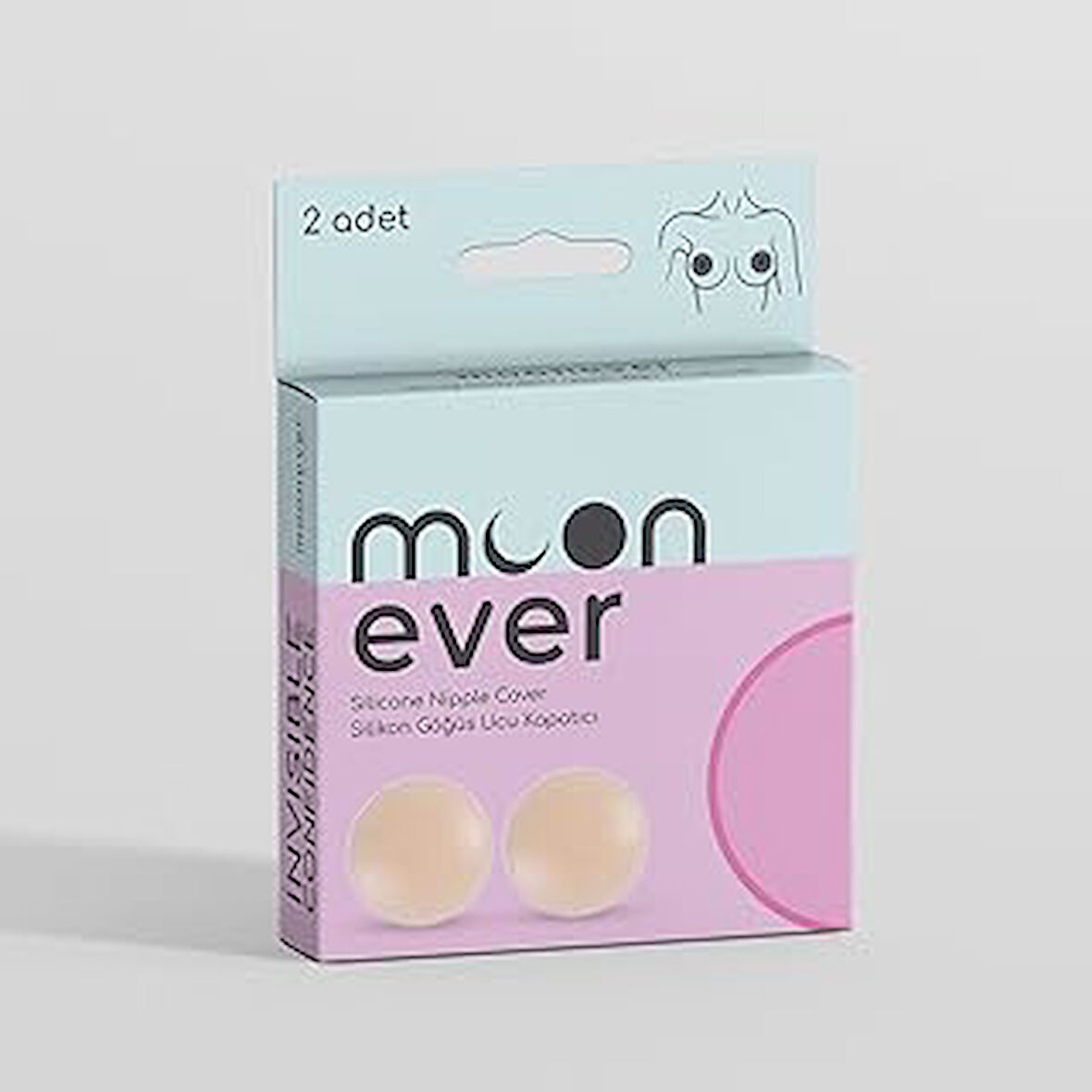 Moonever Silikon Göğüs Ucu Kapatıcı