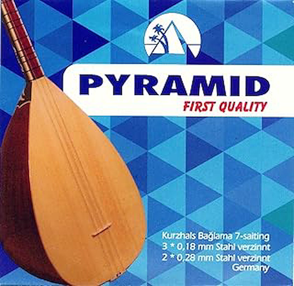 Pyramid Premium Kalite Kısa Sap Bağlama Teli 0.18 mm