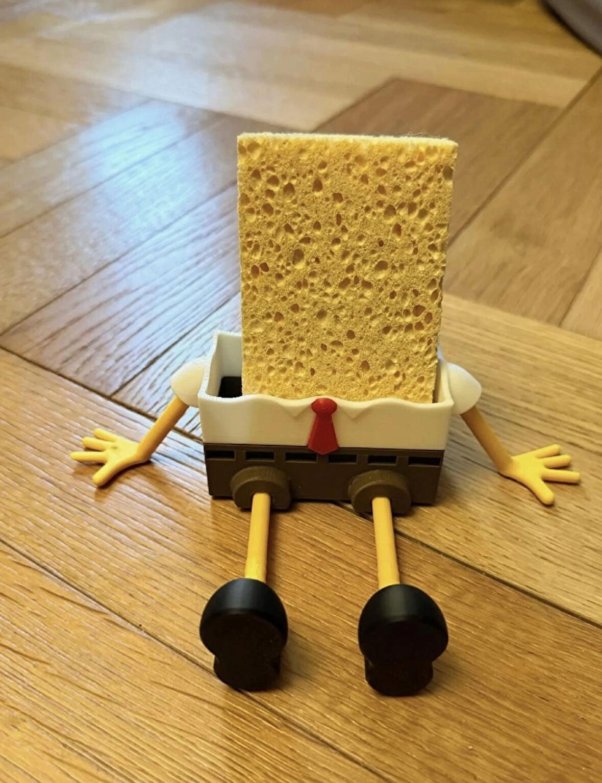 Sünger Bob Bulaşık Süngeri Tutacağı