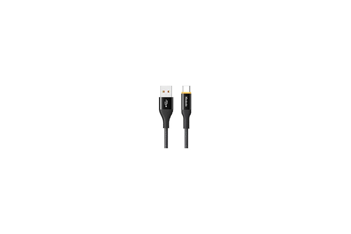 Mcdodo CA-2380 TypeC 100W 5A Power Off Hızlı Data Şarj Kablo 1.2m-Siyah