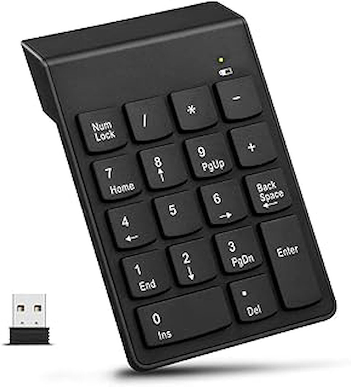 PrimeX Plus PX-1510K Siyah Usb Kablosuz Numerik Klavye Keypad