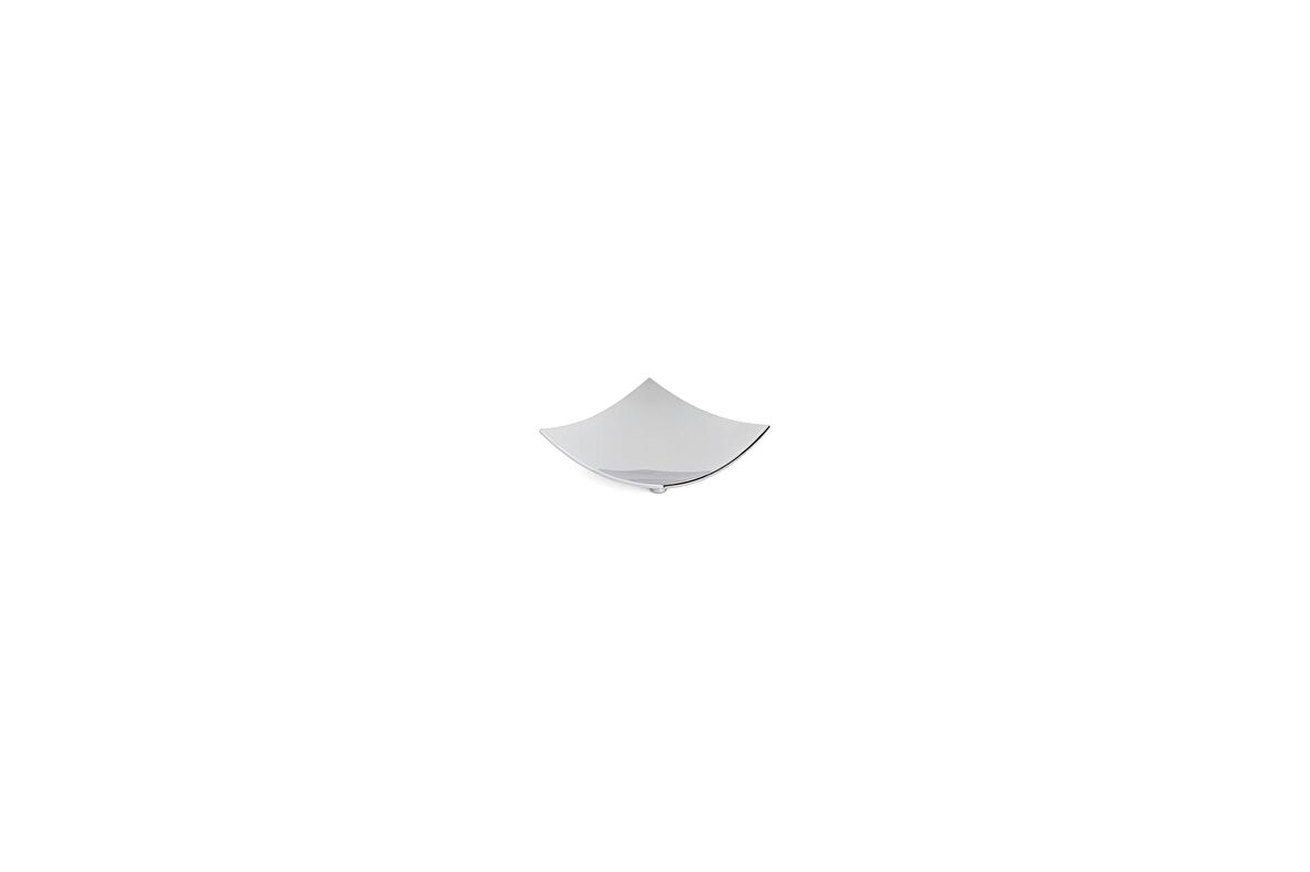 System Tezgah Üstü Katı Sabunluk Krom Renk 27X115X115 Mm